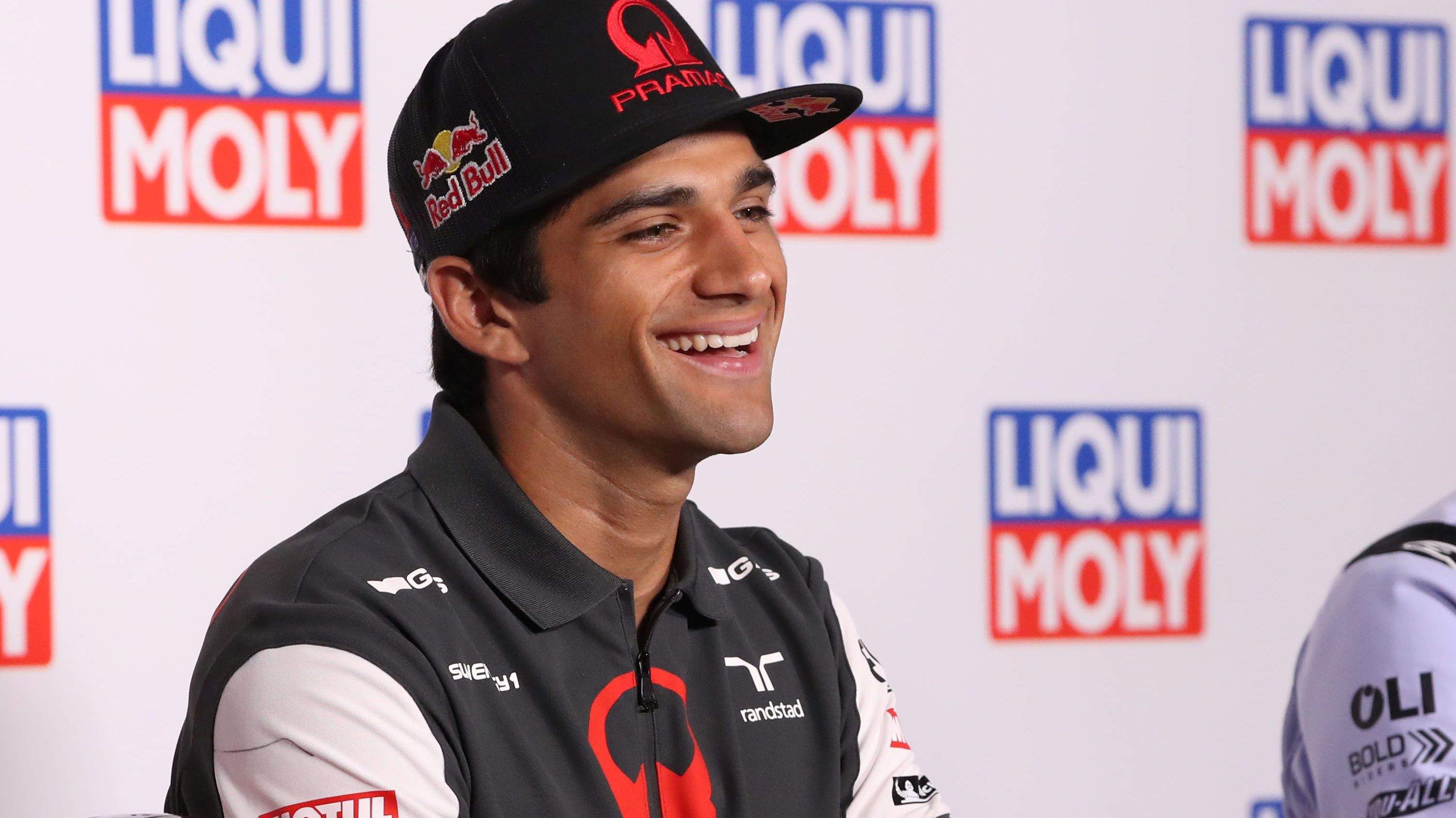 Jorge Martín en la rueda de prensa previa del GP de Alemania 2024 en Sachsenring