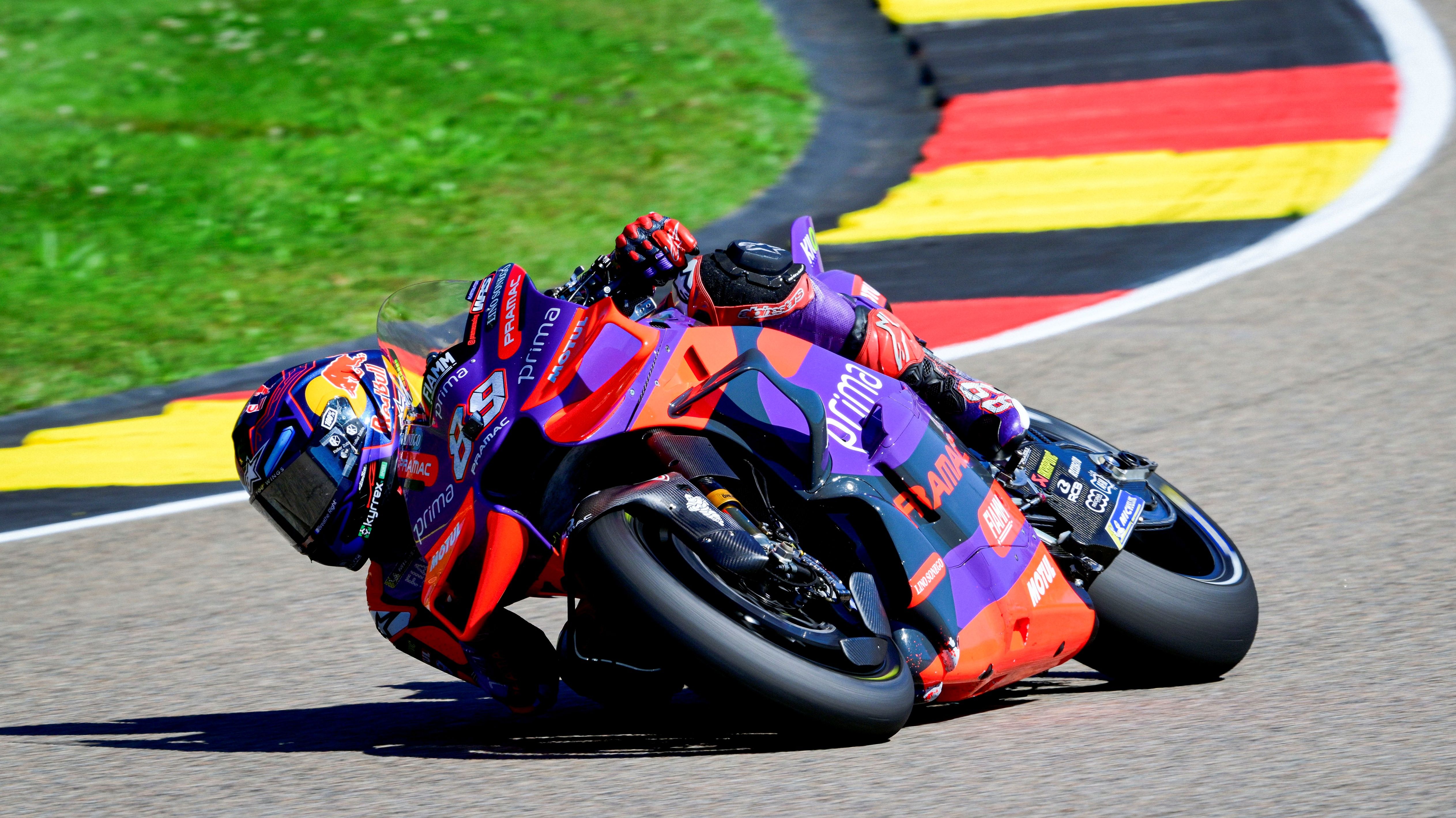 Jorge Martín ha logrado la pole en Sachsenring con récord incluido