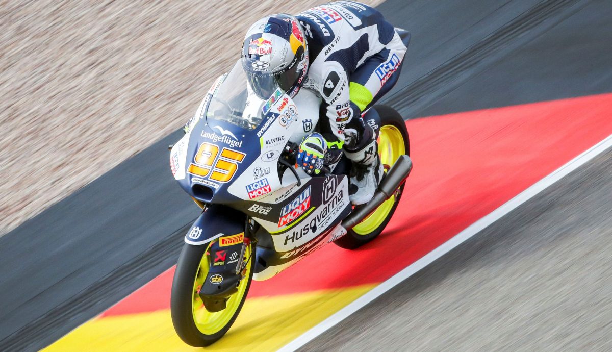Collin Veijer ha batido el récord de Sachsenring para llevarse la pole Collin Veijer ha batido el récord de Sachsenring para llevarse la pole