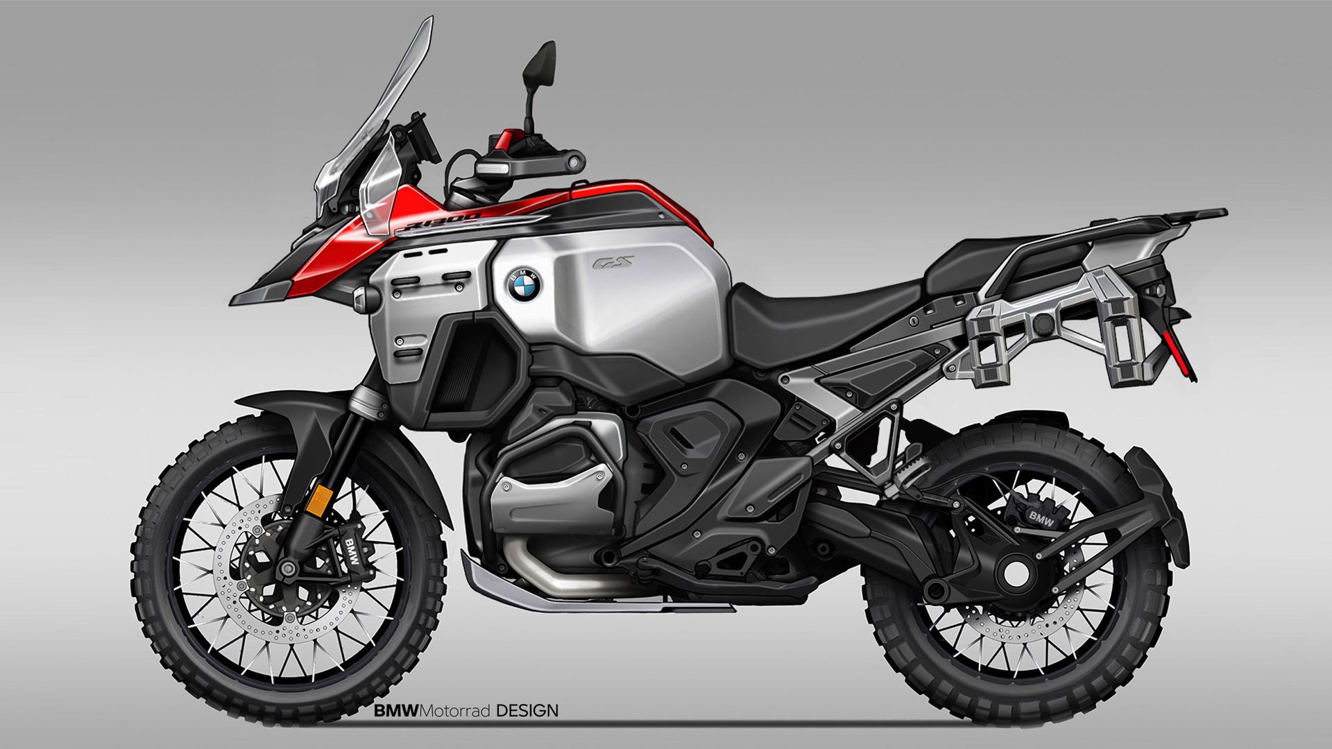 BMW R 1300 GS Adventure 2025 Dibujo (2)
