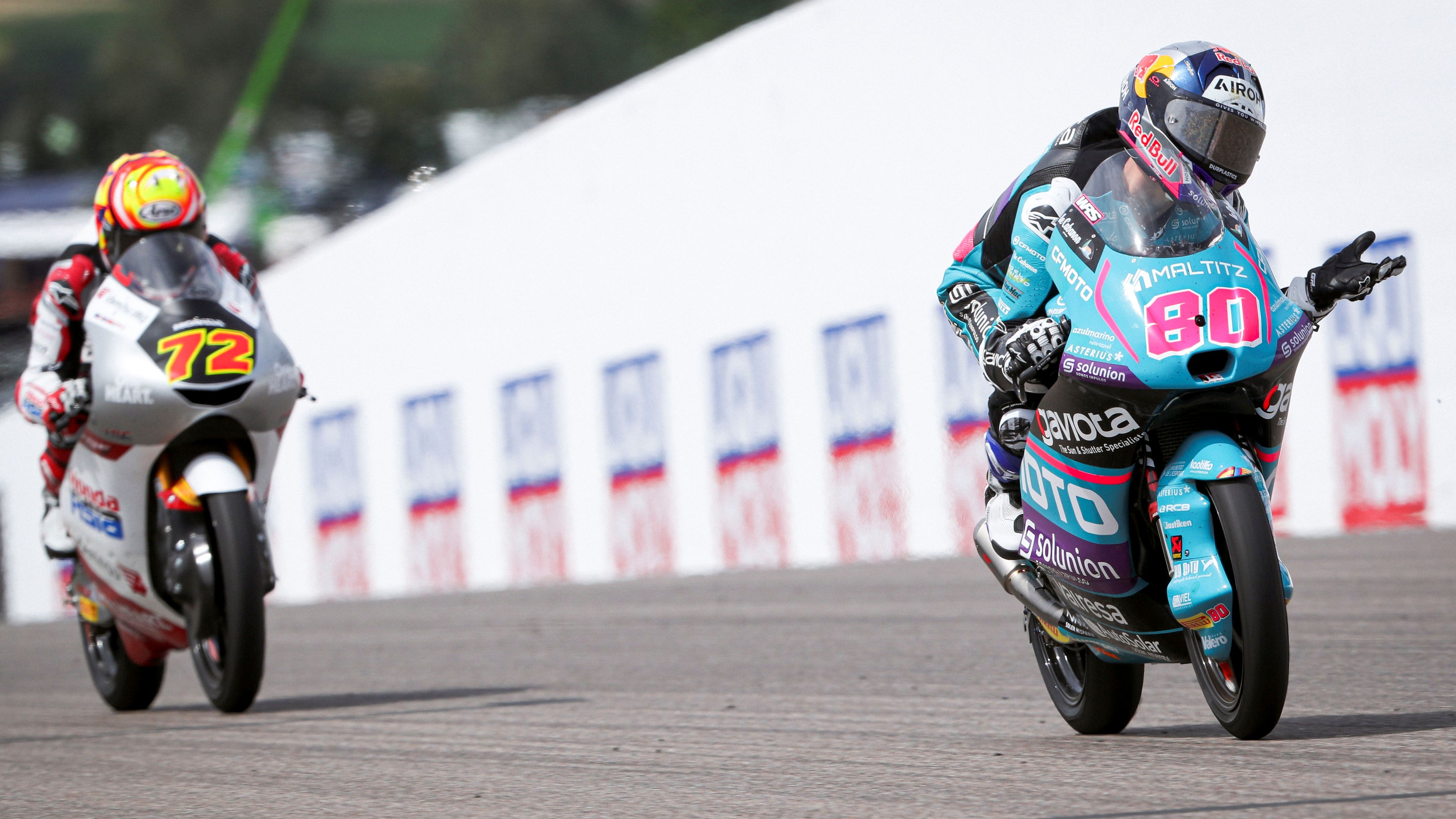 David Alonso ha ganado en Sachsenring ante Taiyo Furusato