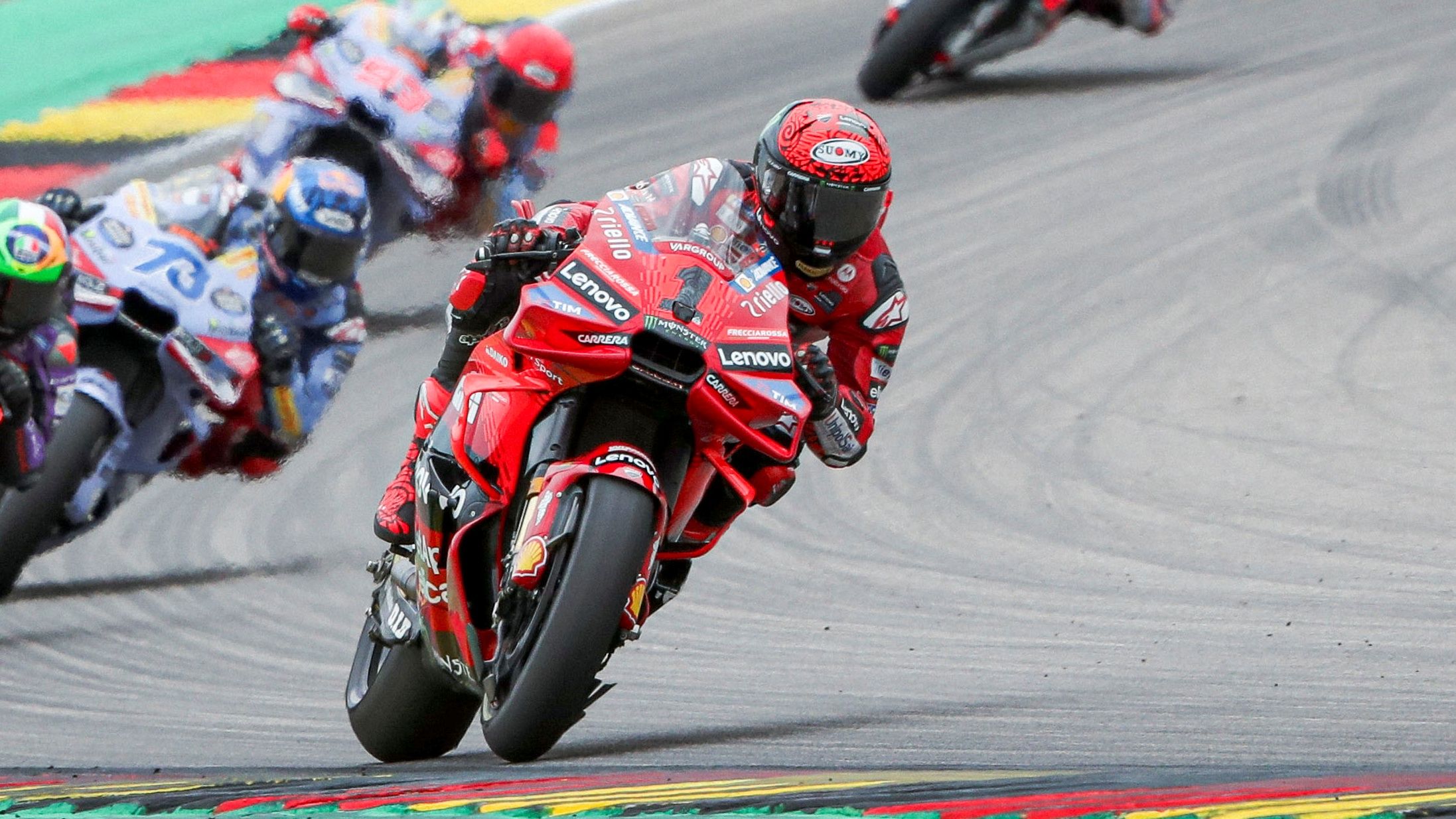 Pecco Bagnaia se ha impuesto en Sachsenring y es líder de MotoGP 2024