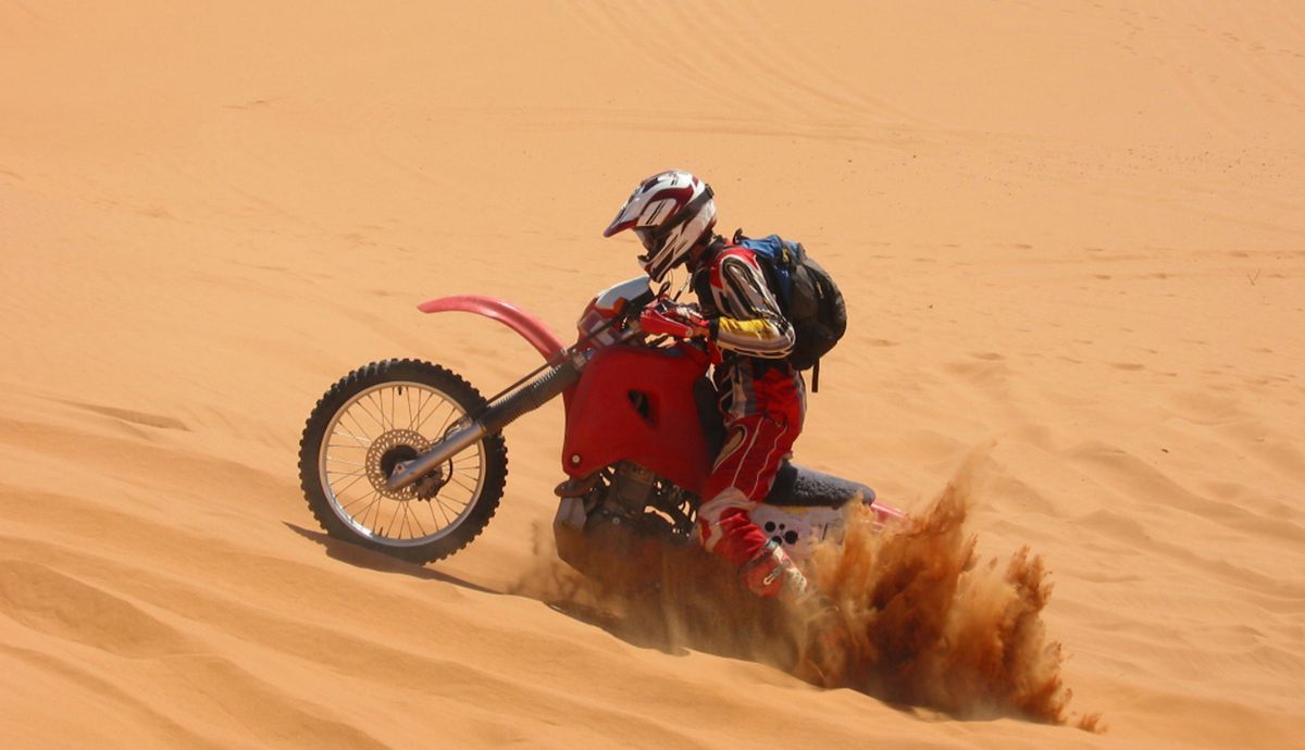 Moto de Dakar, cómo es