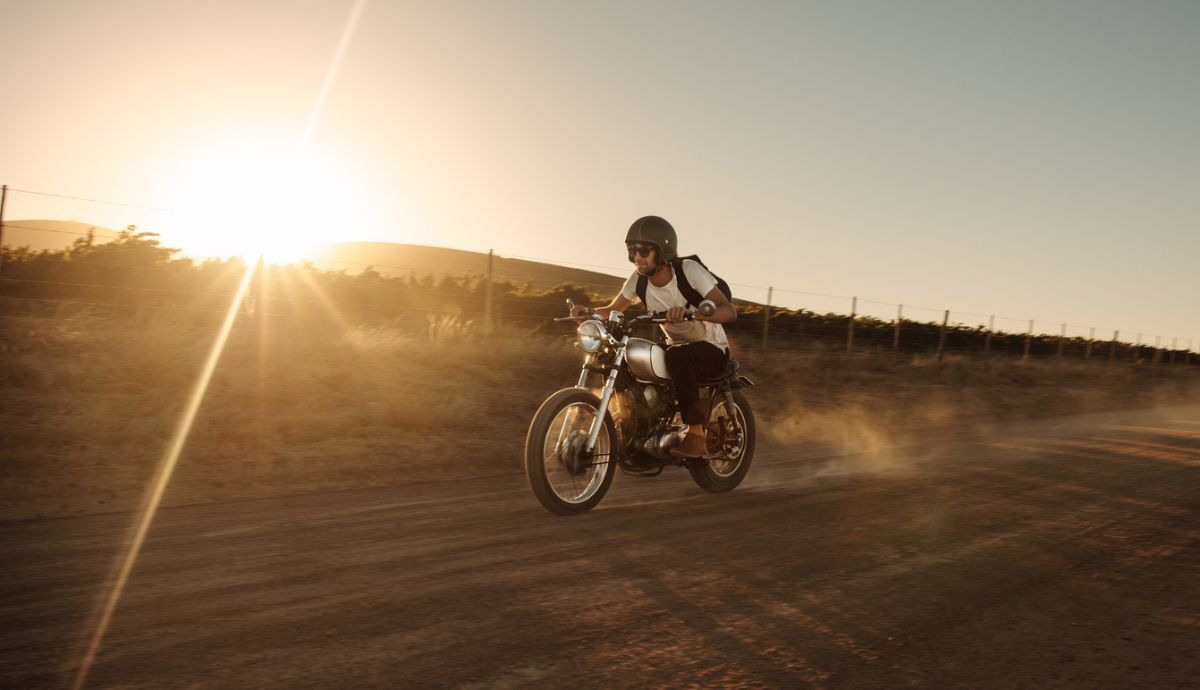 Caminos rurales en moto