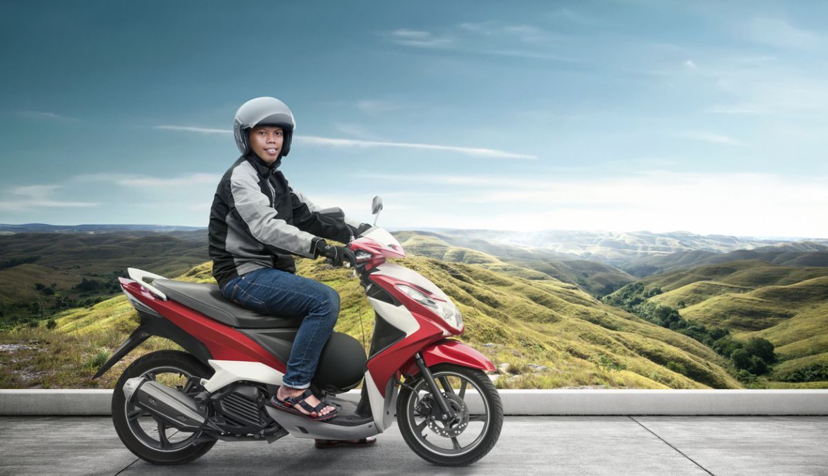 Viajar en moto pequeña