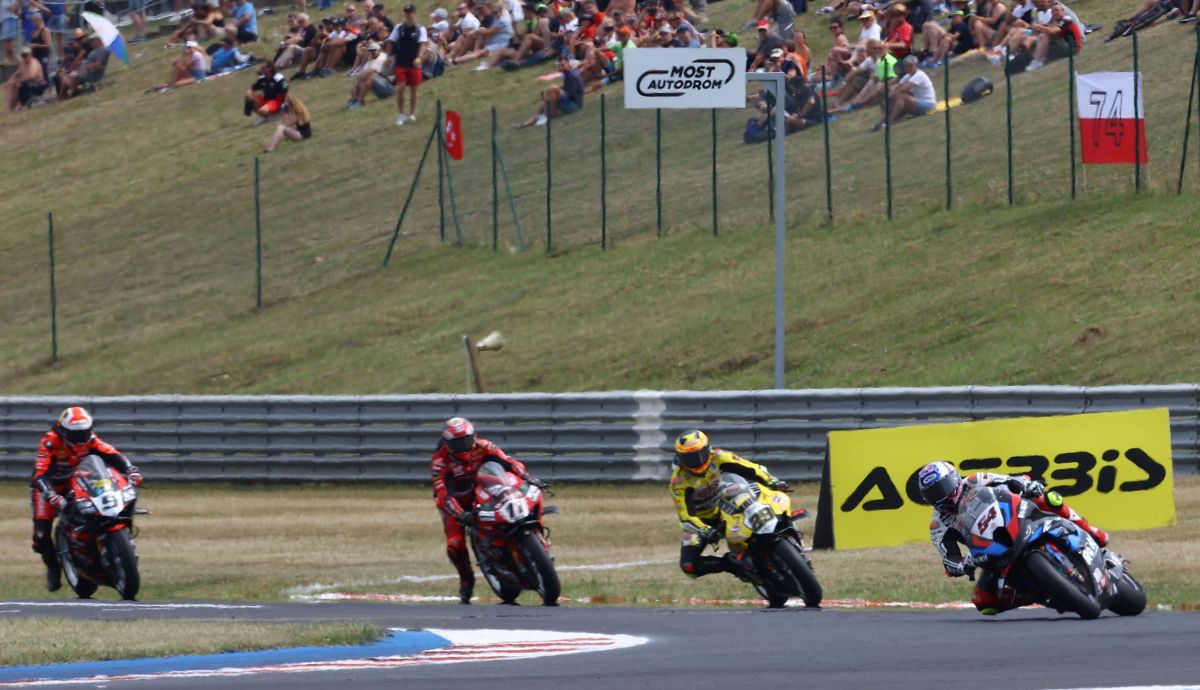 Toprak Razgatlioglu, Andrea Iannone, Nicolò Bulega y Danilo Petrucci Toprak Razgatlioglu, Andrea Iannone, Nicolò Bulega y Danilo Petrucci
