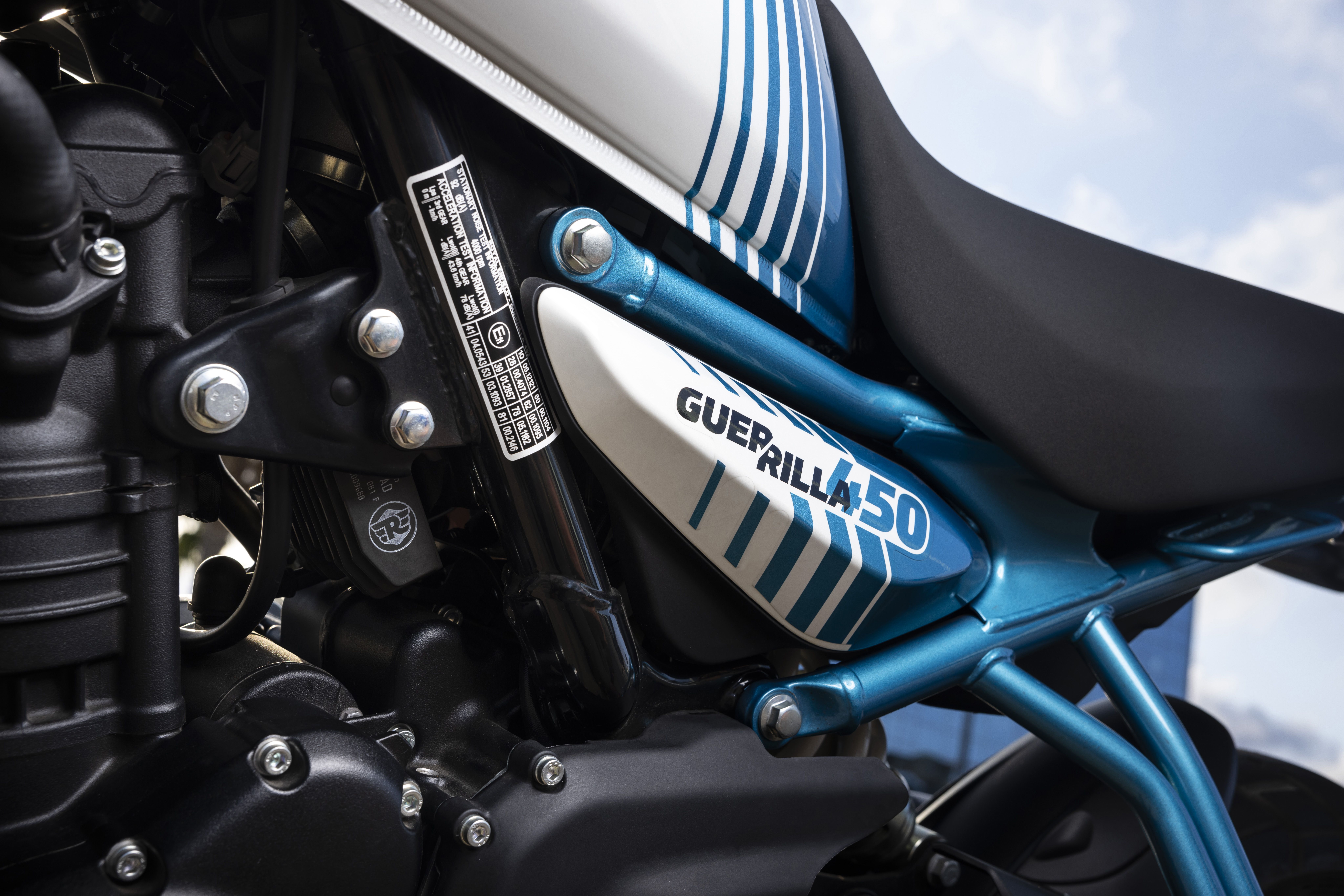Fotos Royal Enfield Guerrilla 450.