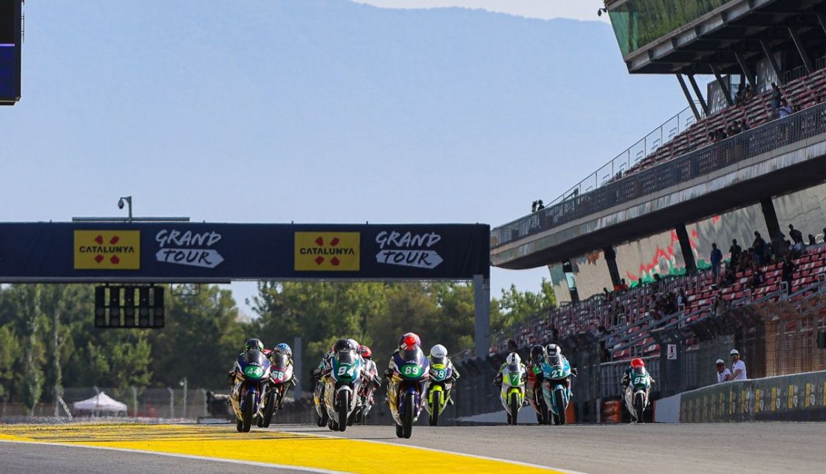 Eric Ruz, Eneko Osorio y Leonardo Casadei lideran el grupo de Moto4 en Catalunya Eric Ruz, Eneko Osorio y Leonardo Casadei lideran el grupo de Moto4 en Catalunya