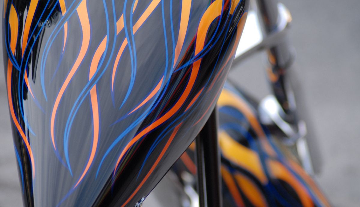 Pintura personalizada para motos