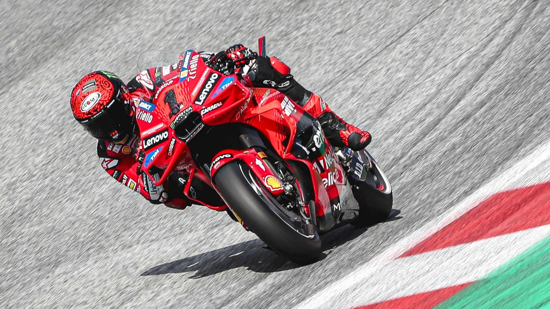 Pecco Bagnaia ha comandado el viernes en Austria