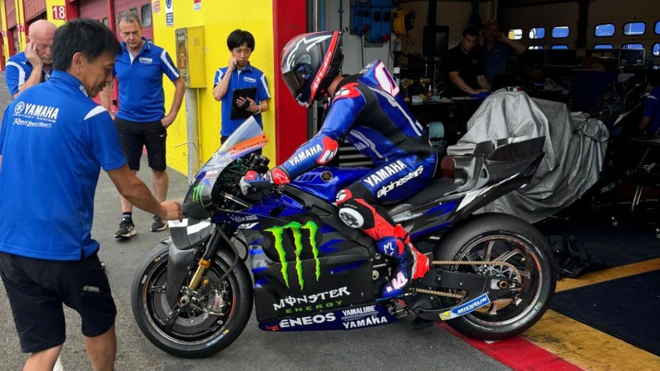 Andrea Dovizioso ya probó la Yamaha YZR M1 en Mugello y estará en el Test Oficial MotoGP en Misano