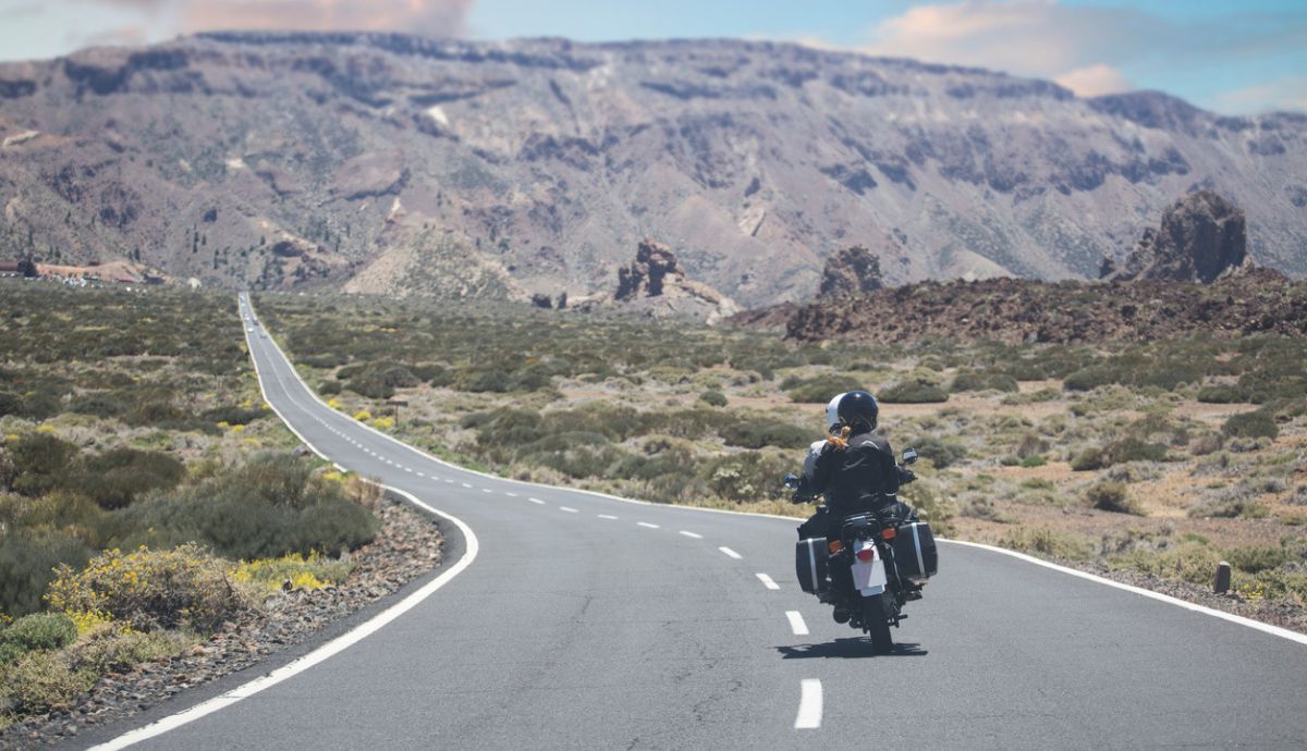 Alimentación para una ruta en moto