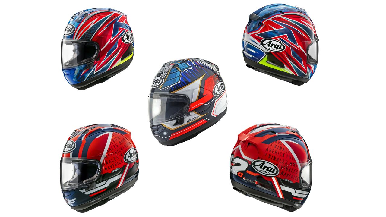 Arai RX-7V EVO Pedrosa Shogun, Schwantz30 y Ogura