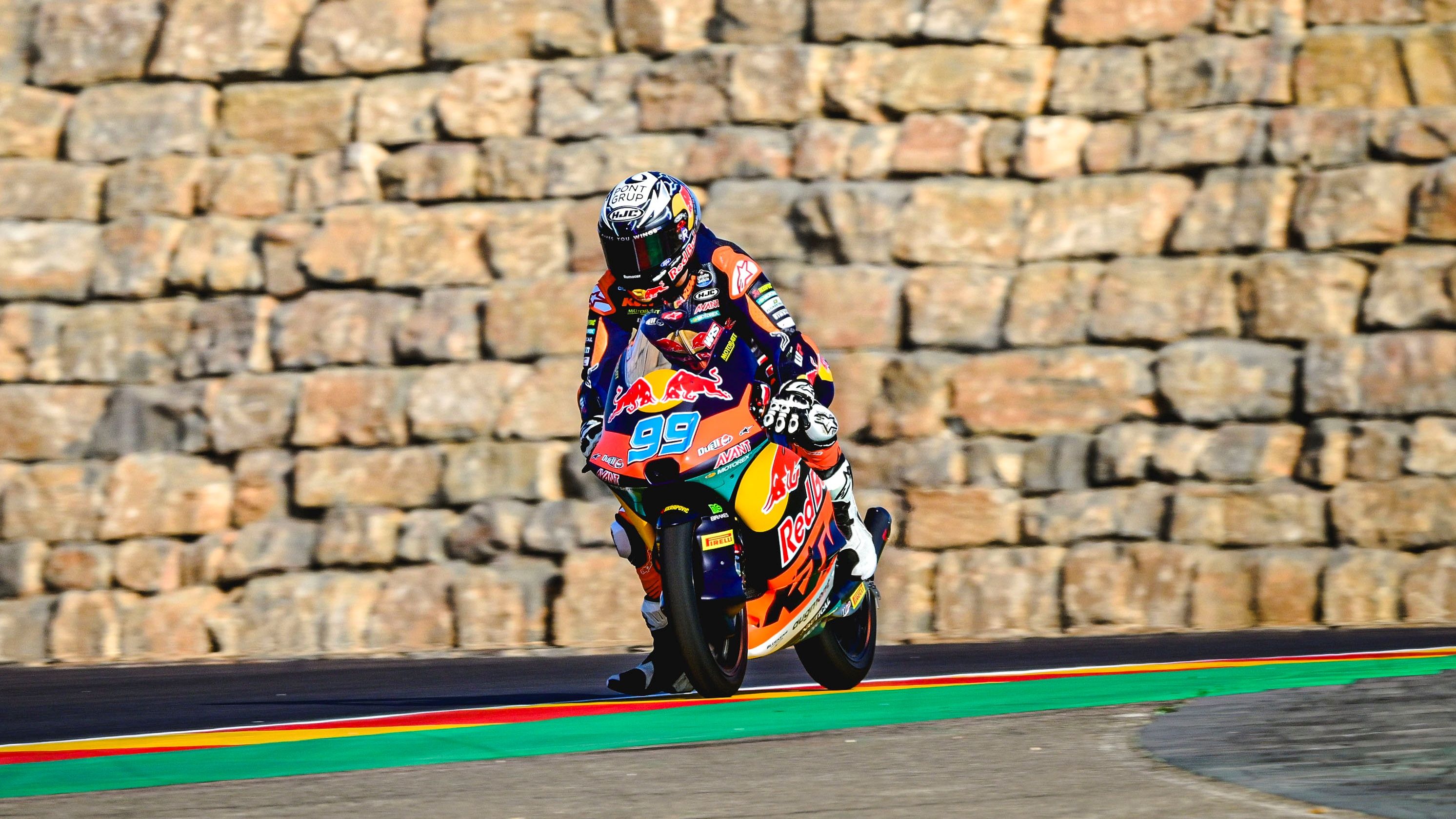 José Antonio Rueda ha logrado su primer triunfo mundialista en Motorland Aragón