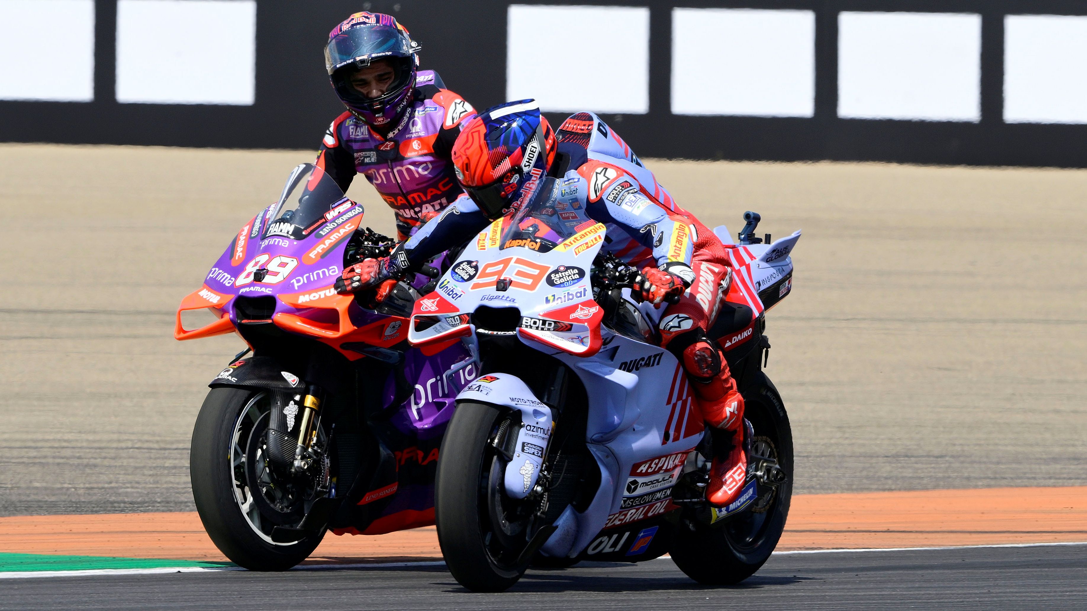 Jorge Martín recupera el liderato de MotoGP 2024 y Marc Márquez vuelve al top 3 de la clasificación