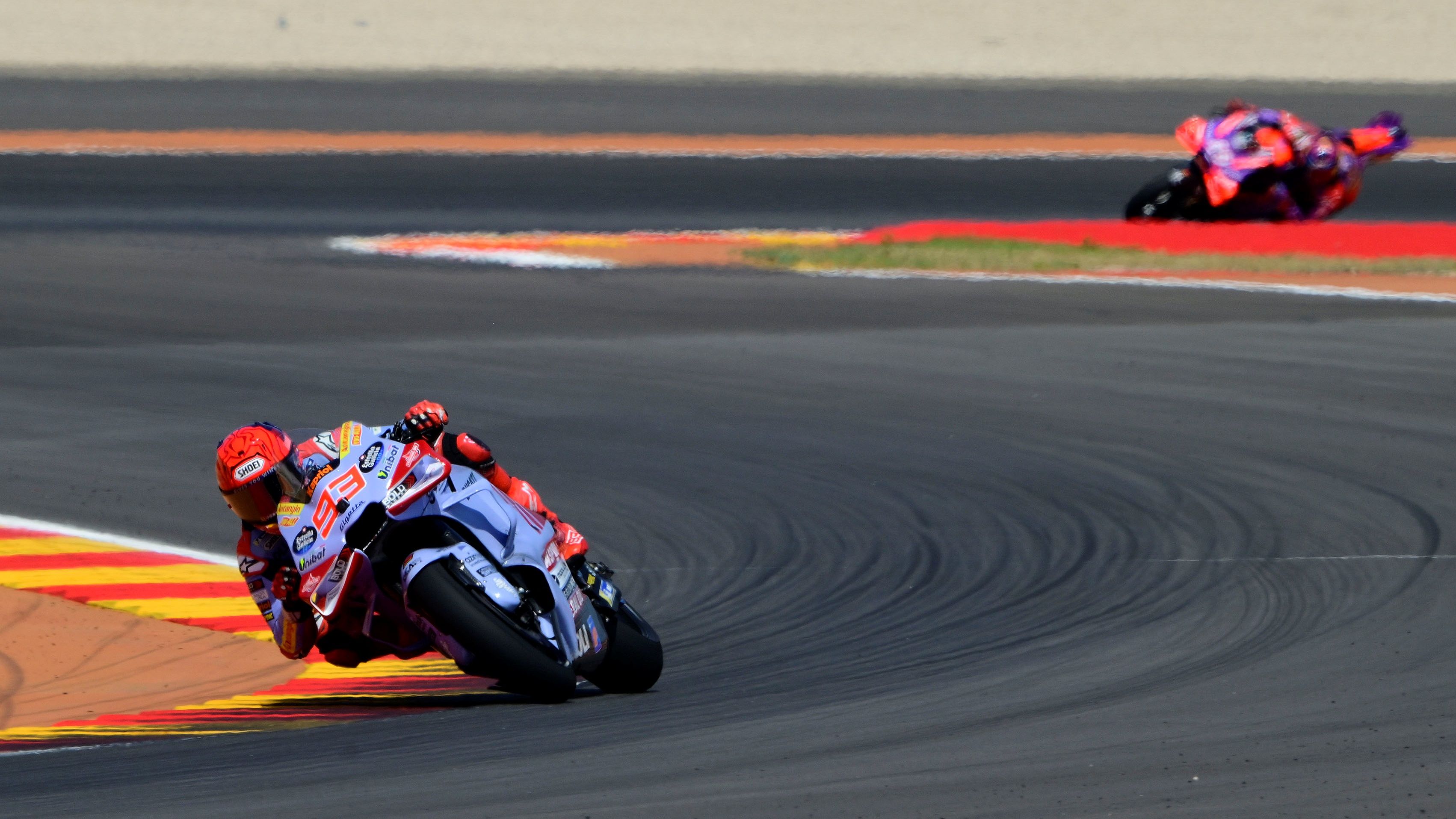Marc Márquez logró en Aragón su primera victoria en MotoGP 2024