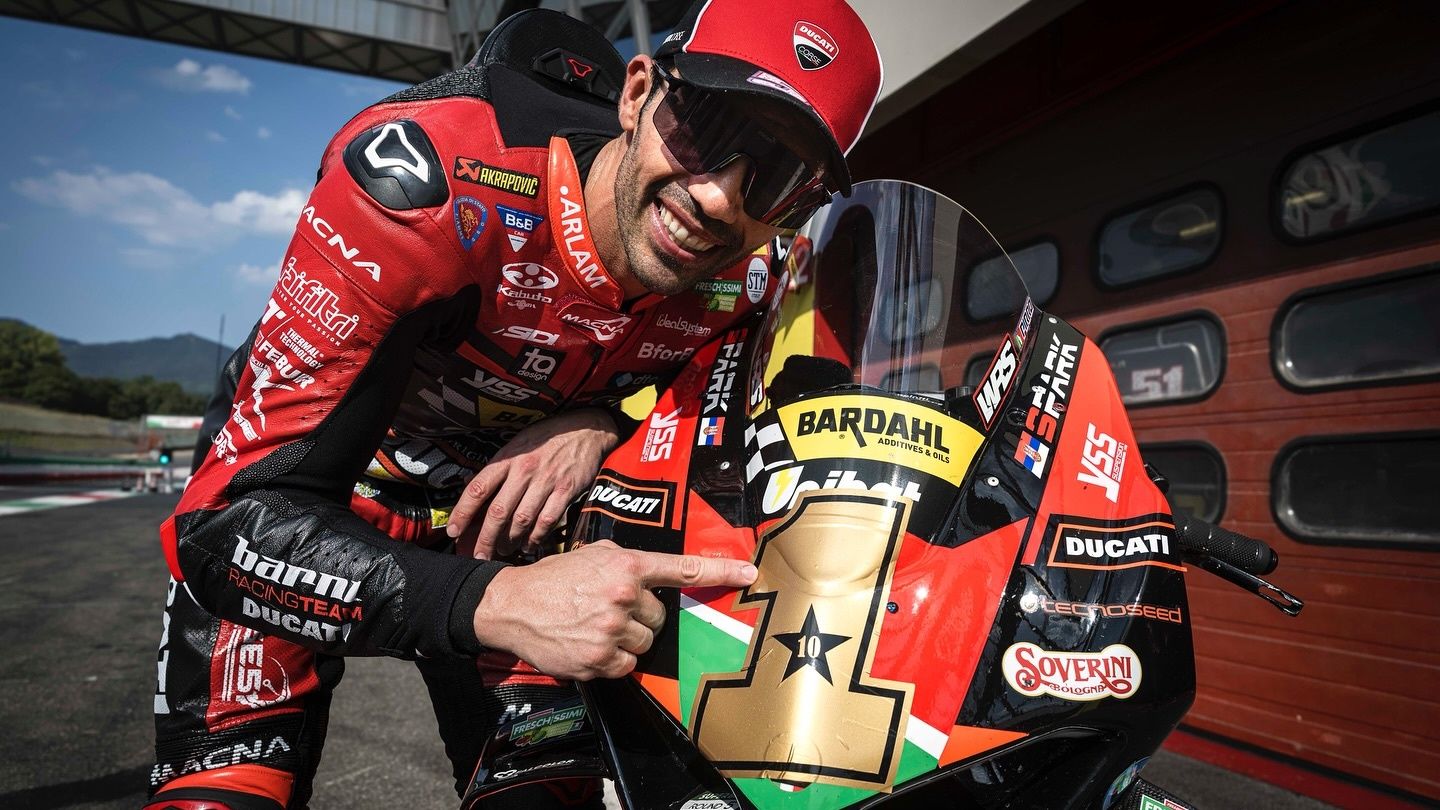 Michele Pirro ya es decacampeón italiano tras conquistar el CIV Superbike 2024