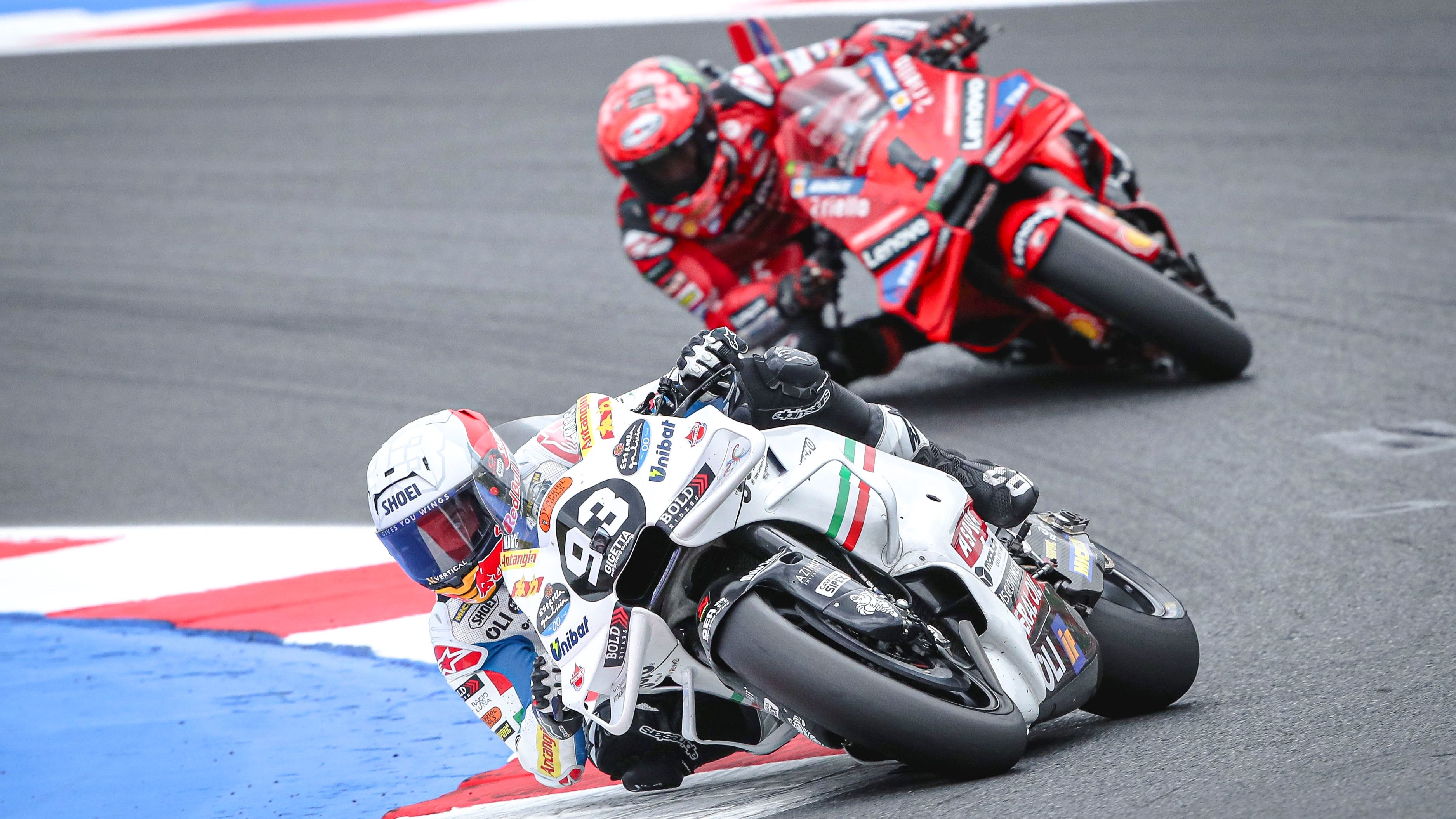 Marc Márquez ha ganado en Misano ante Pecco Bagnaia
