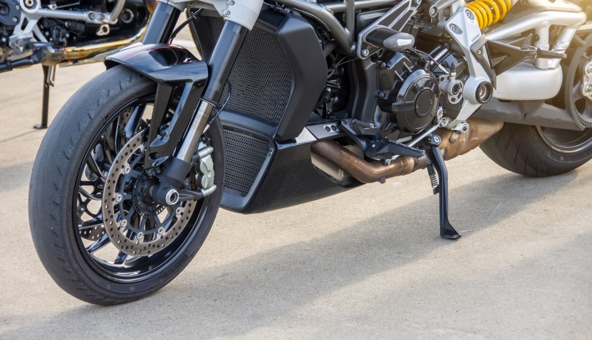 Materiales de una moto