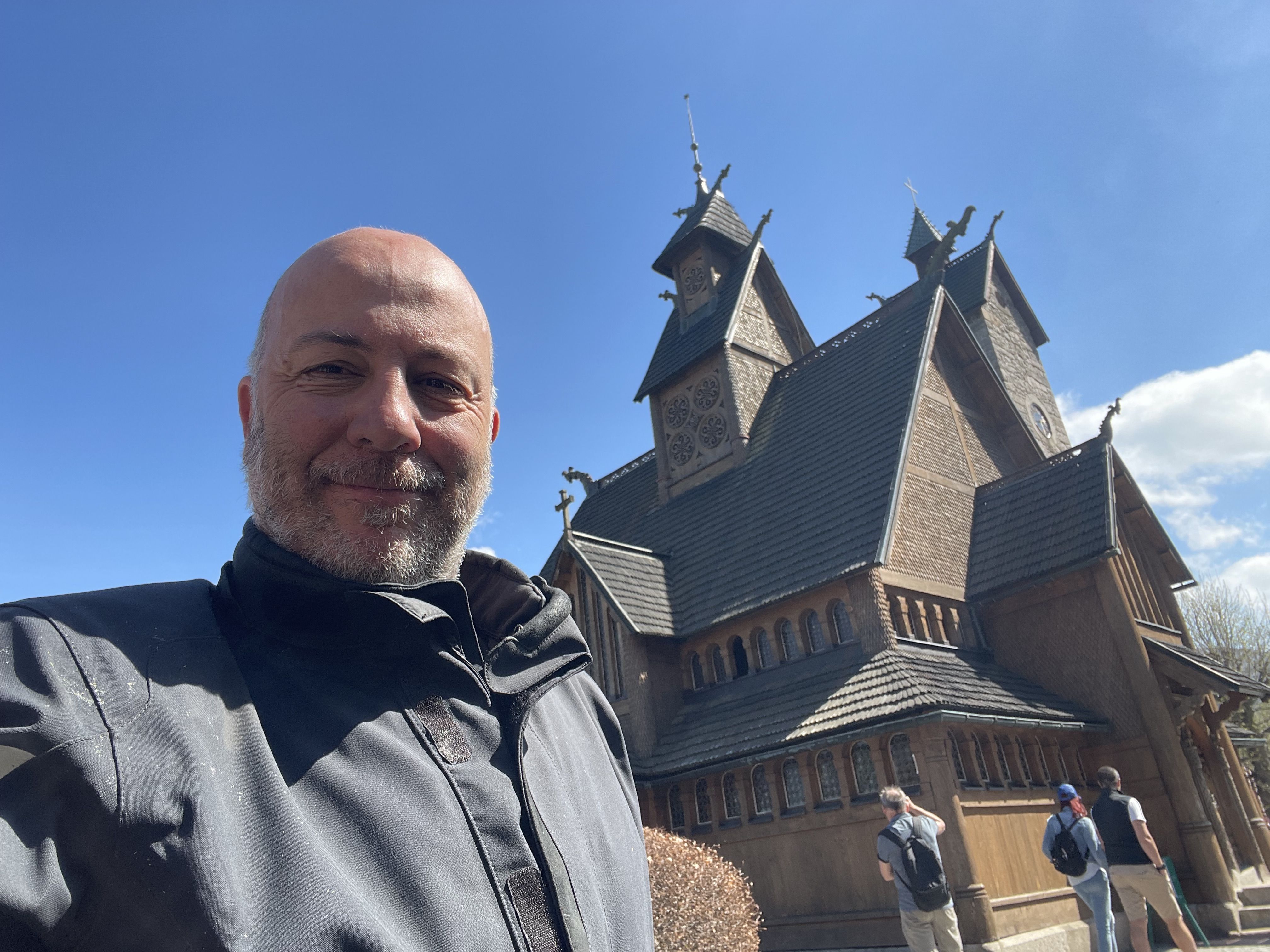 Una iglesia noruega en Polonia
