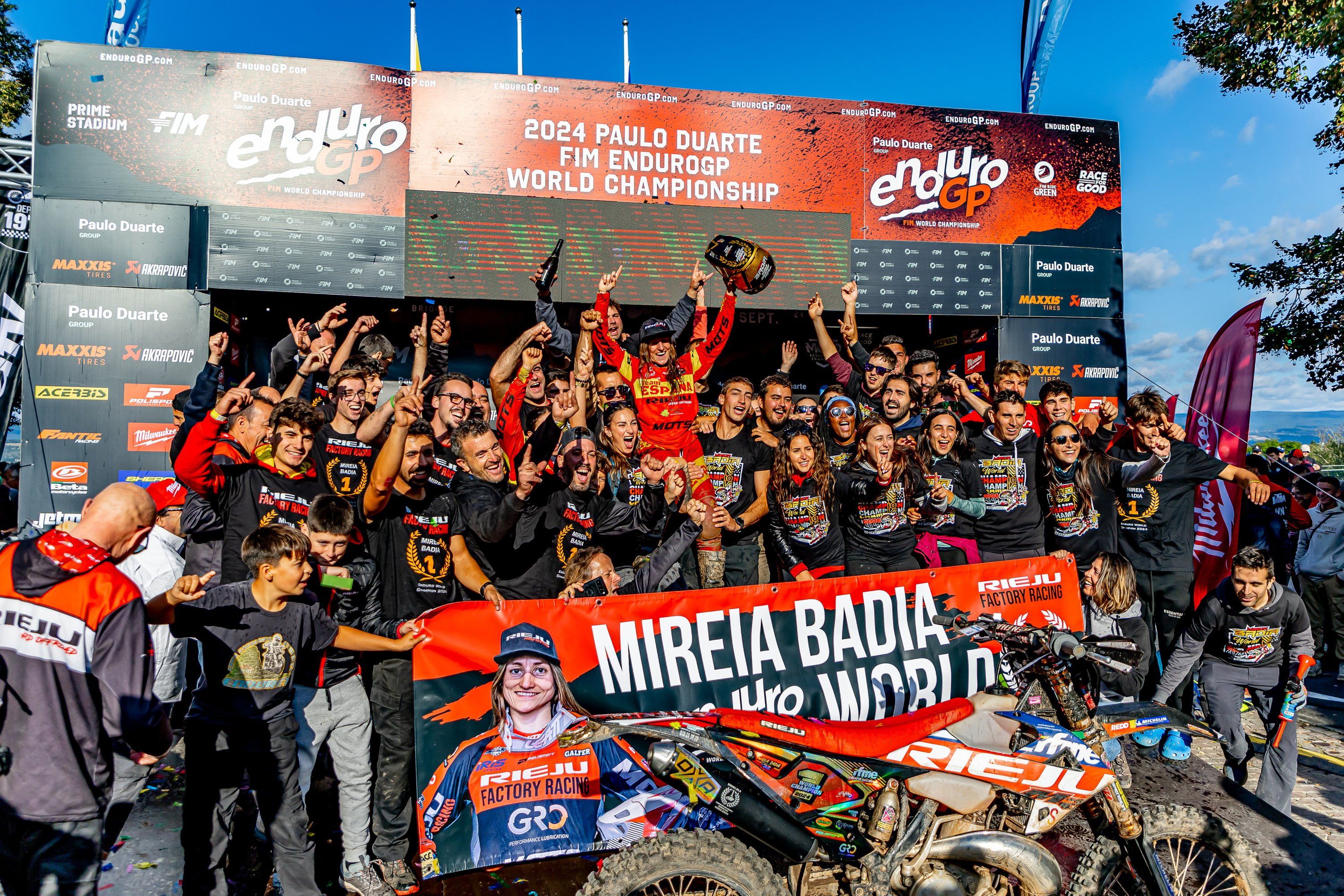 Mireia Badia, Campeona del Mundo Women Enduro. ¡Por fin! su primer título