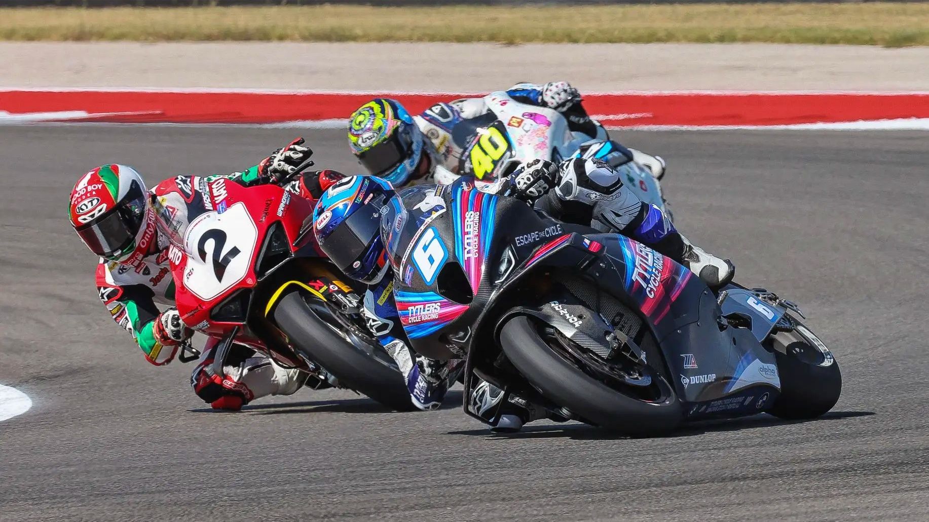 Cameron Beaubier, Josh Herrin y Sean Dylan Kelly han sido los grandes protagonistas en COTA