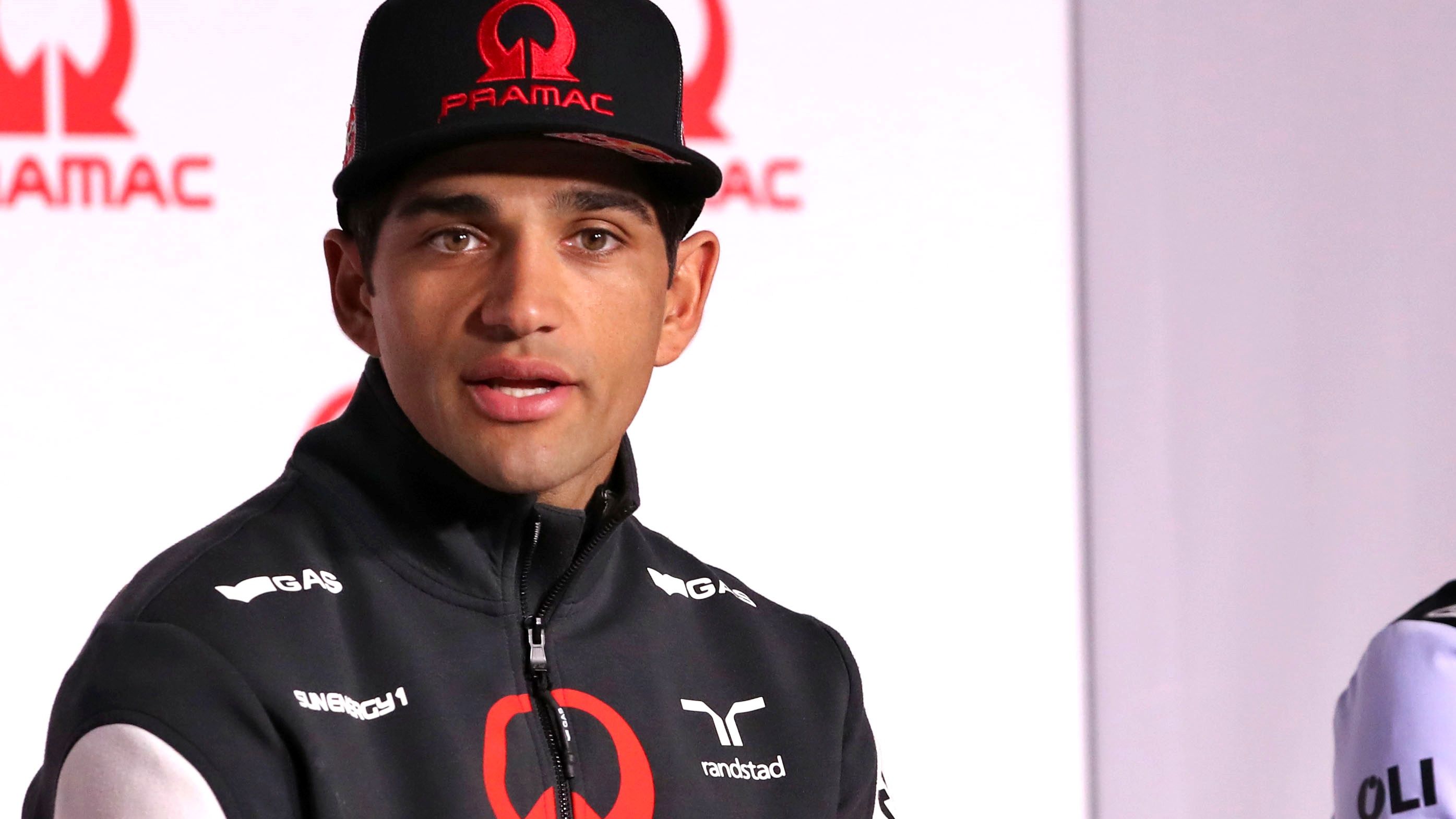 Jorge Martín en la rueda de prensa previa del GP de Emilia Romaña