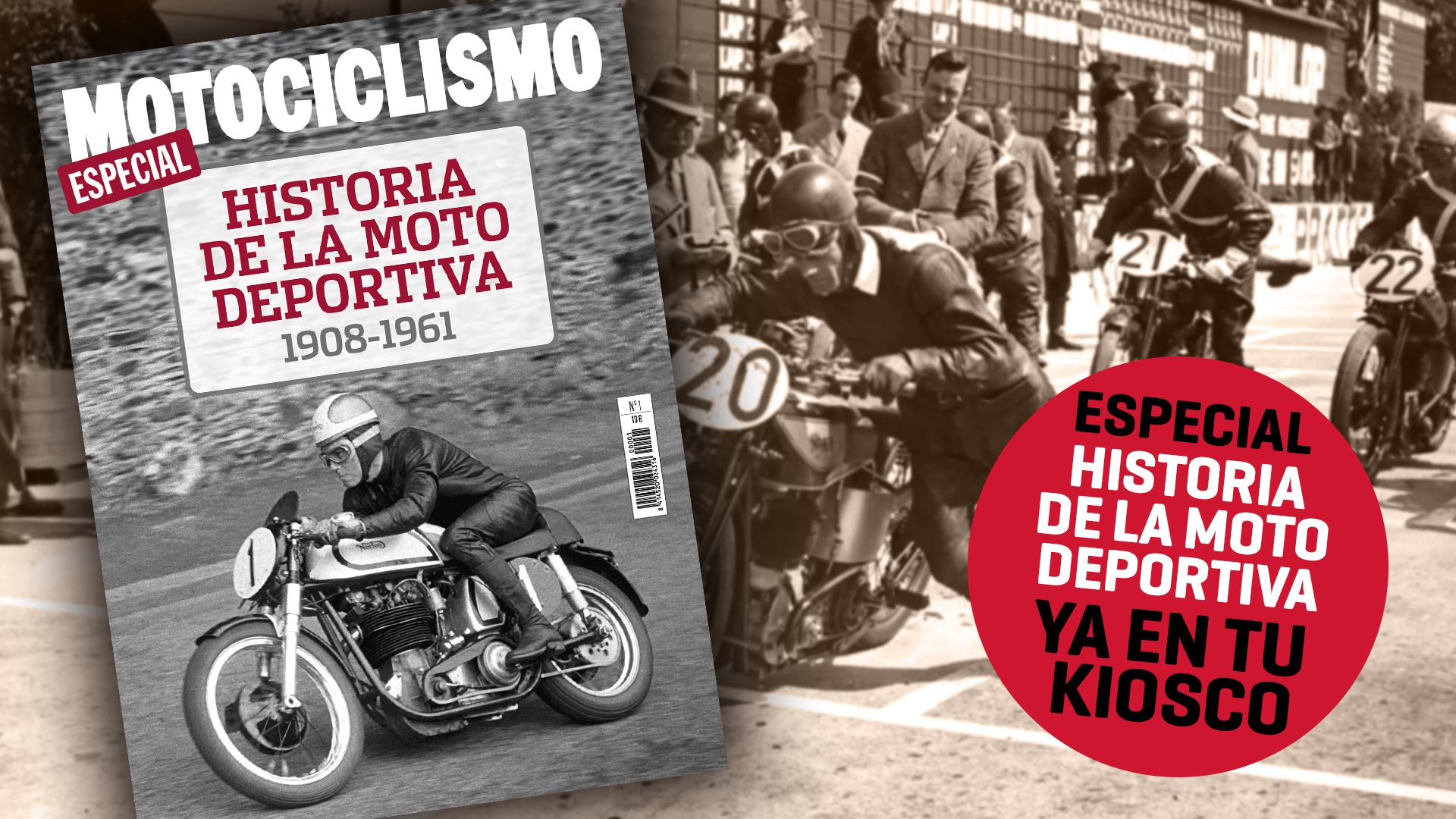 Especial MOTOCICLISMO: Historia de la Moto Deportiva (1908-1961)