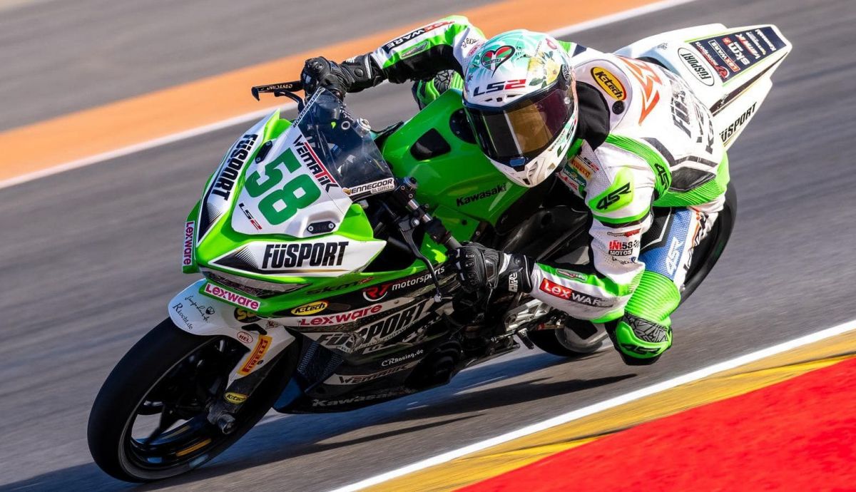 Íñigo Iglesias ha vuelto a la victoria en Motorland en Supersport 300