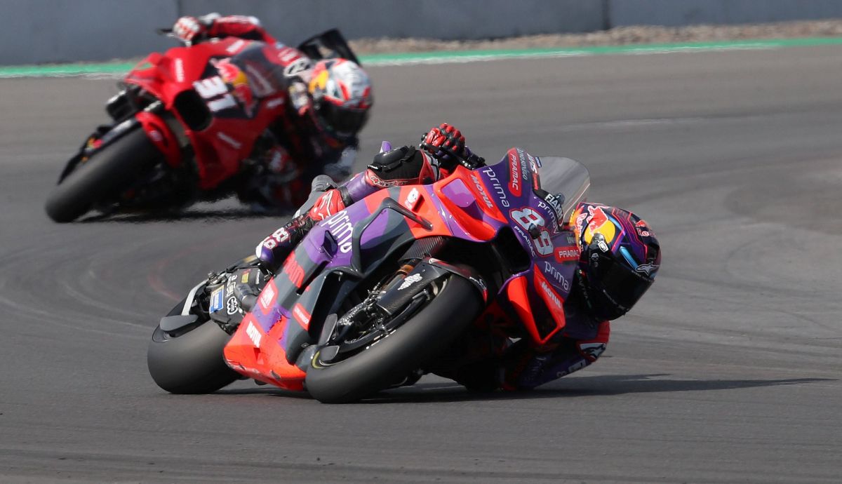 Jorge Martín ha contenido a Pedro Acosta para ganar en Indonesia