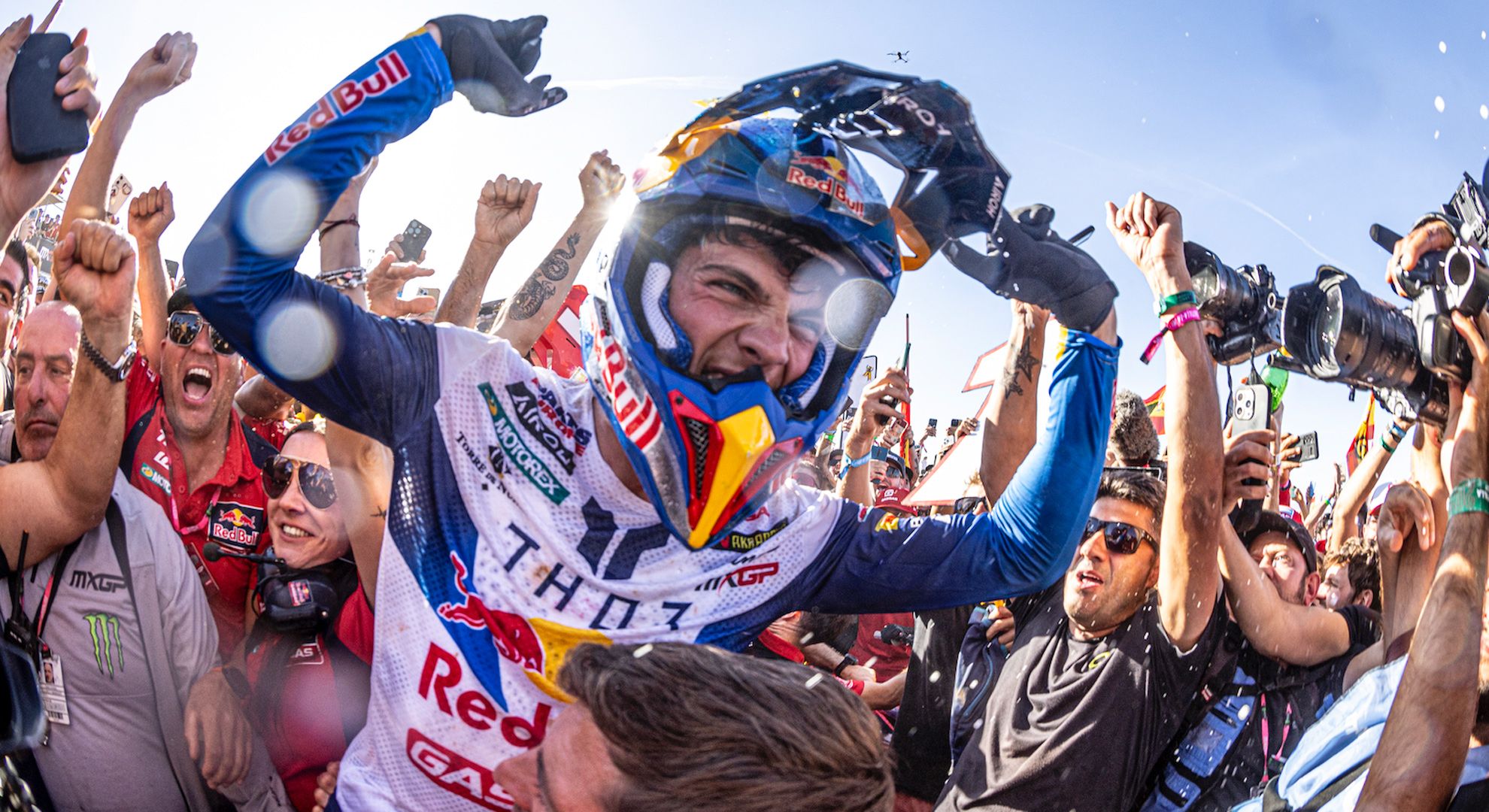 Jorge Prado, bicampeón del mundo de MXGP (Foto: Juan Pablo Acevedo)