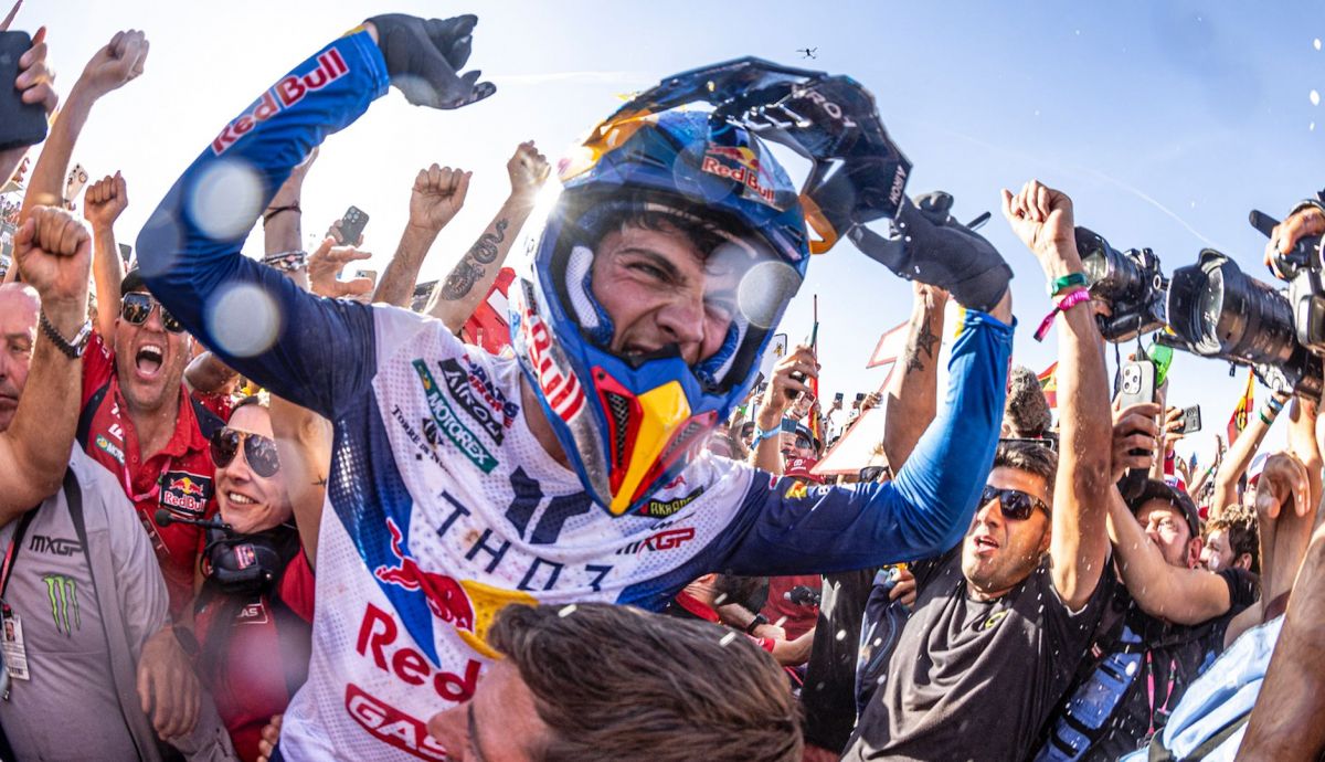 Jorge Prado, bicampeón del mundo de MXGP (Foto: Juan Pablo Acevedo) Jorge Prado, bicampeón del mundo de MXGP (Foto: Juan Pablo Acevedo)