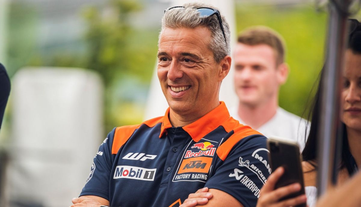 Francesco Guidotti dejará de ser el Team Manager del Red Bull KTM de MotoGP a final de año