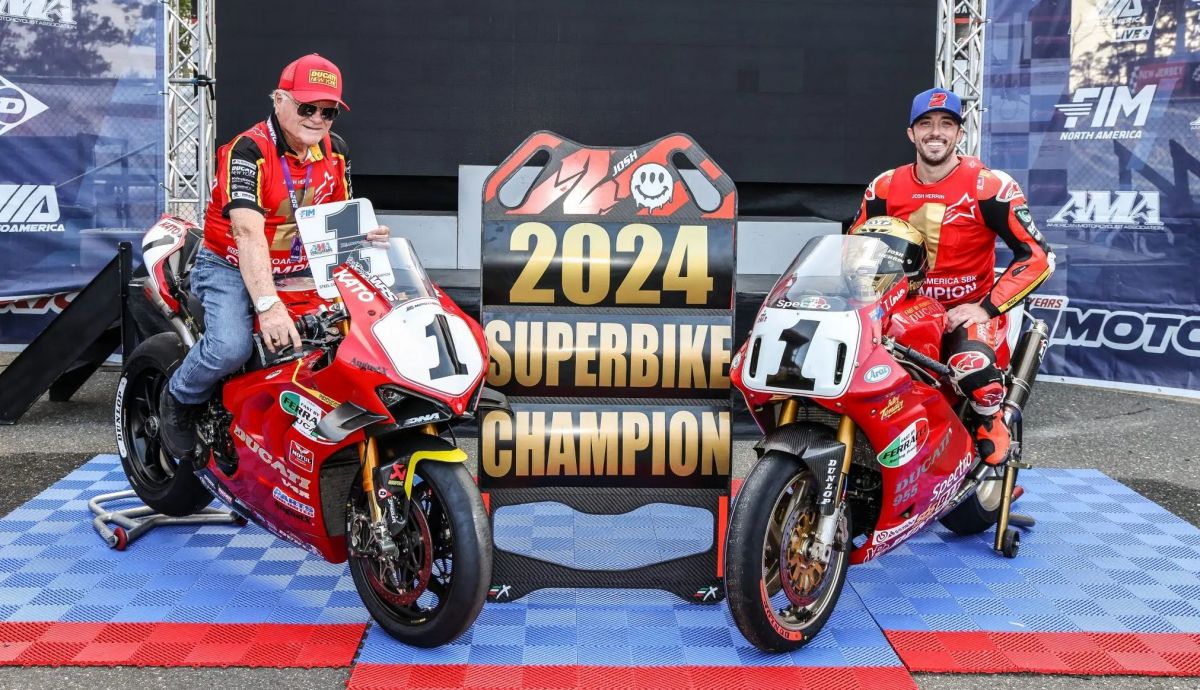Josh Herrin ha ganado el MotoAmerica Superbike 2024 para devolver a Ducati a lo alto 30 años después Josh Herrin ha ganado el MotoAmerica Superbike 2024 para devolver a Ducati a lo alto 30 años después