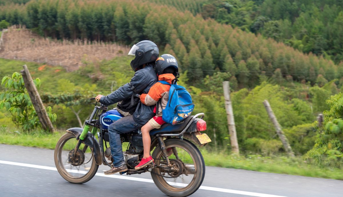 Vuelta al cole en moto