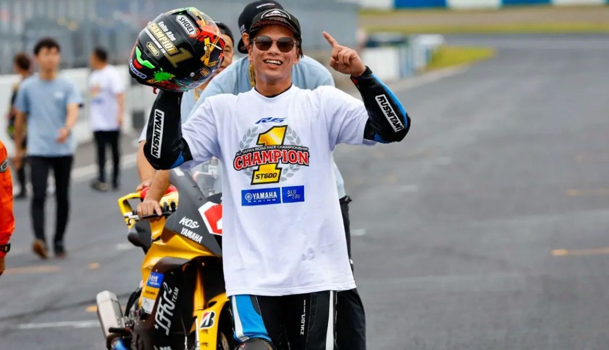 Keito Abe es el campeón del All Japan ST600 2024