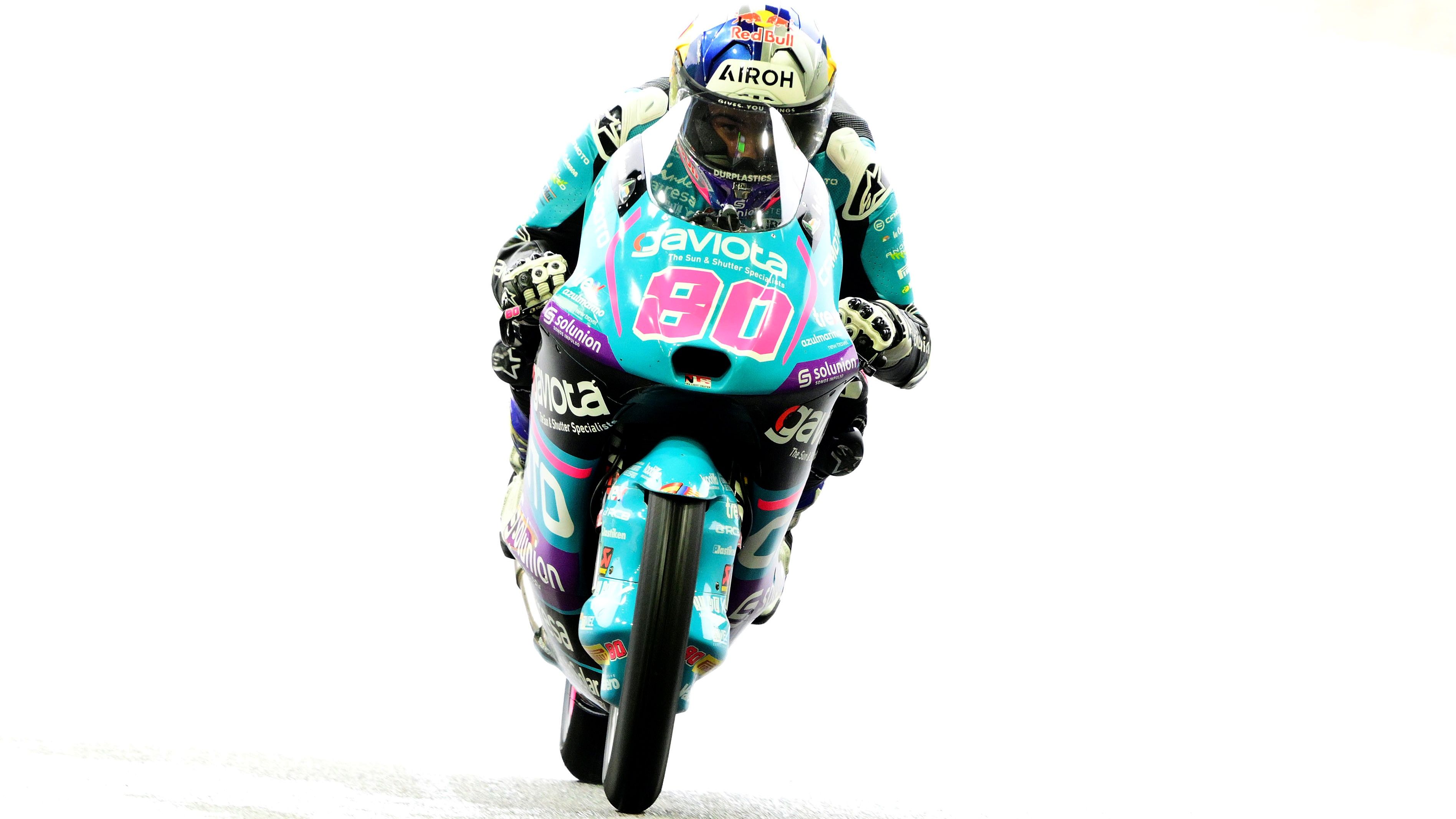 David Alonso, campeón del mundo de Moto3 2024