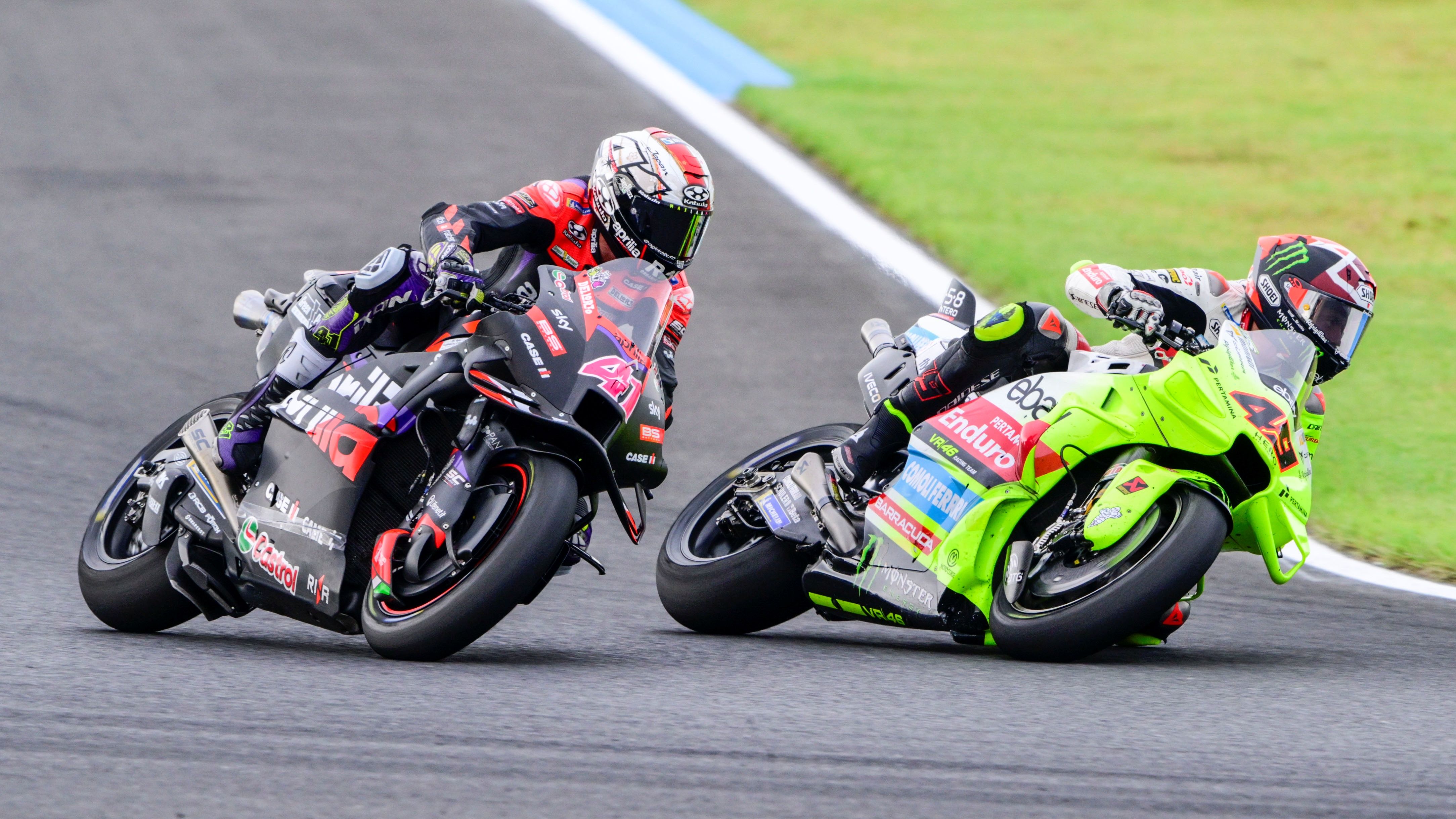 Fabio Di Giannantonio adelanta a Aleix Espargaró, MotoGP Japón 2024