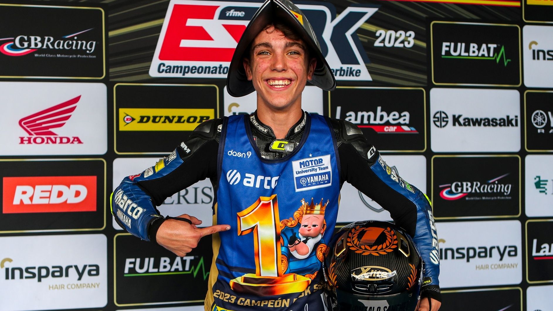 Gonzalo Sánchez es el vigente campeón de España de Supersport 300