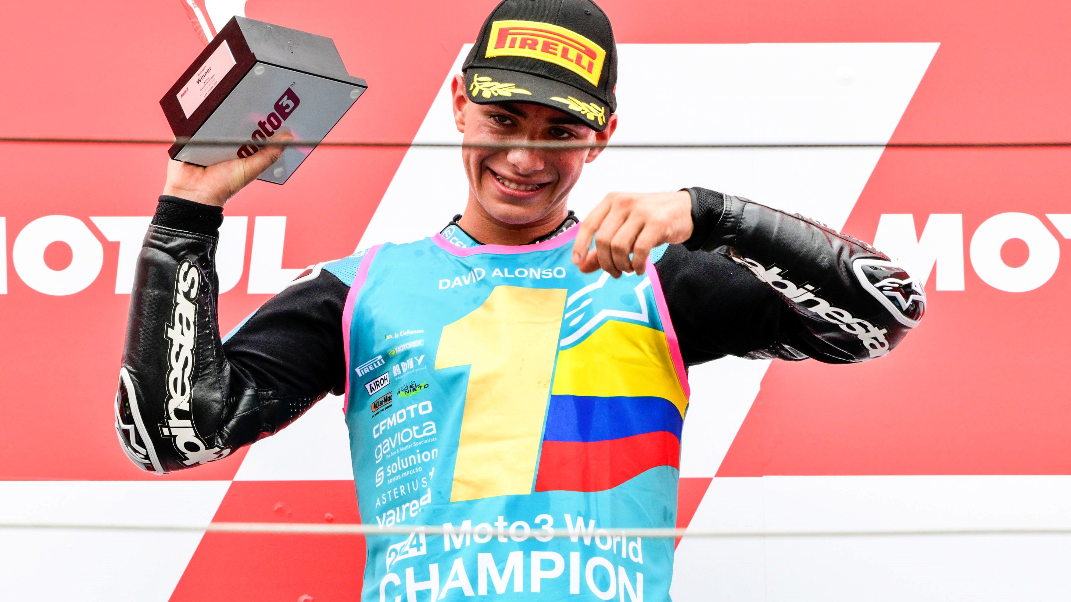 David Alonso ha logrado el primer título en la historia de Colombia y de CFMoto