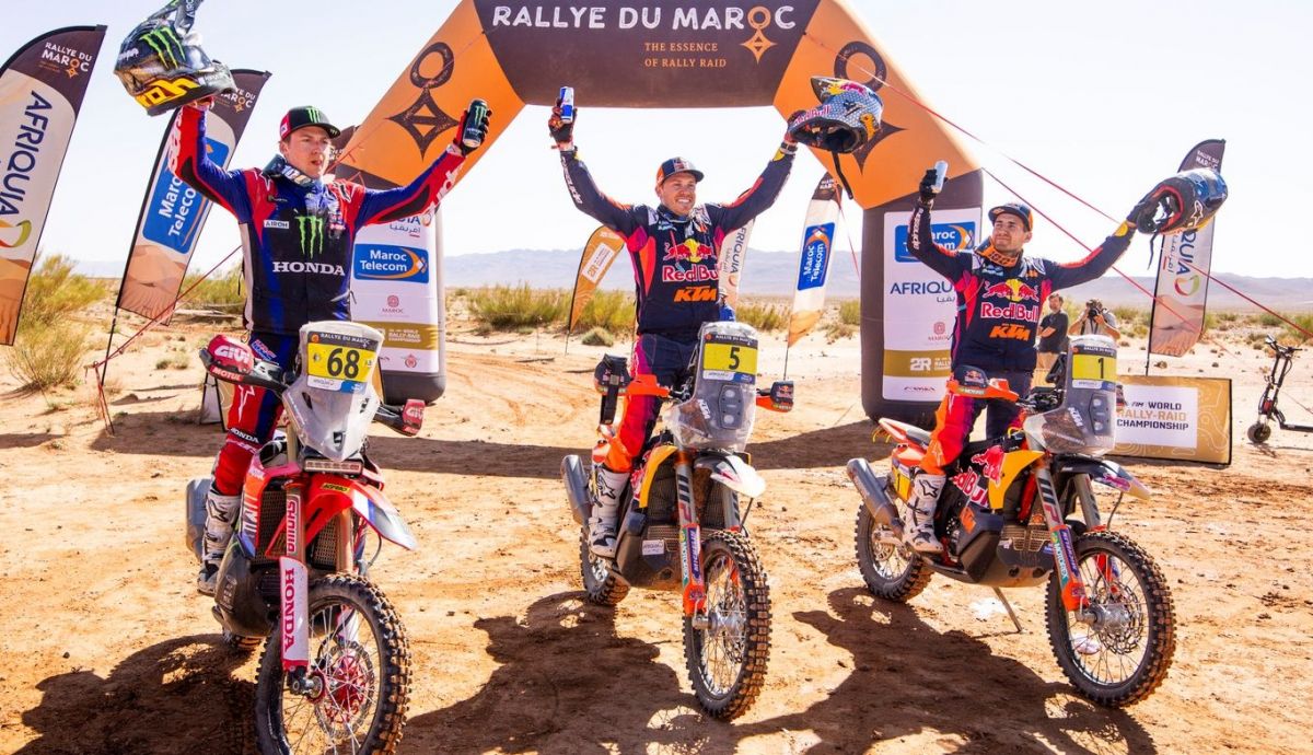 Daniel Sanders ha ganado el Rally de Marruecos 2024 ante Tosha Schareina y Luciano Benavides Daniel Sanders ha ganado el Rally de Marruecos 2024 ante Tosha Schareina y Luciano Benavides