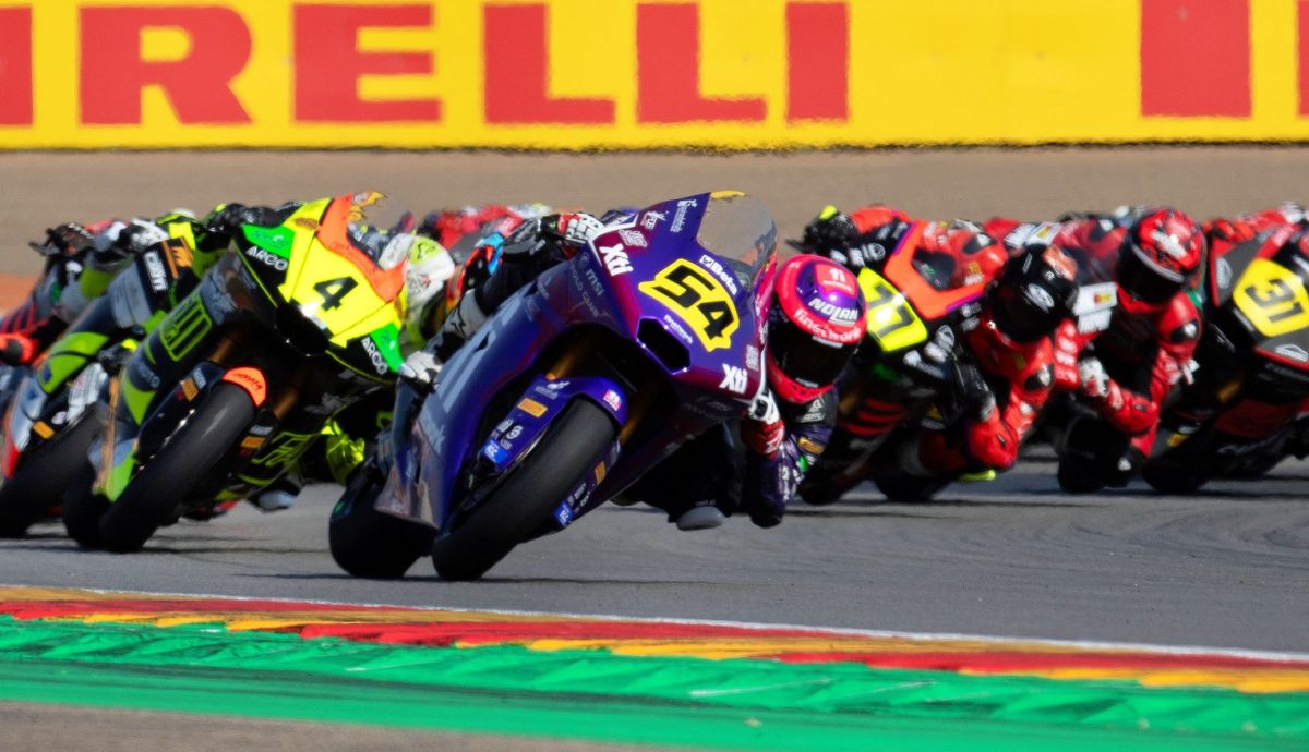 Alberto Ferrández logró su primera victoria en el Europeo de Moto2 Alberto Ferrández logró su primera victoria en el Europeo de Moto2