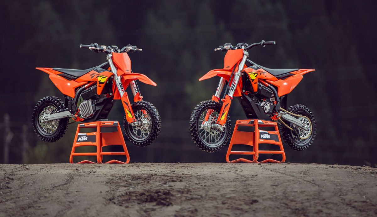 KTM SX-E 3 y SX-E 5 2025