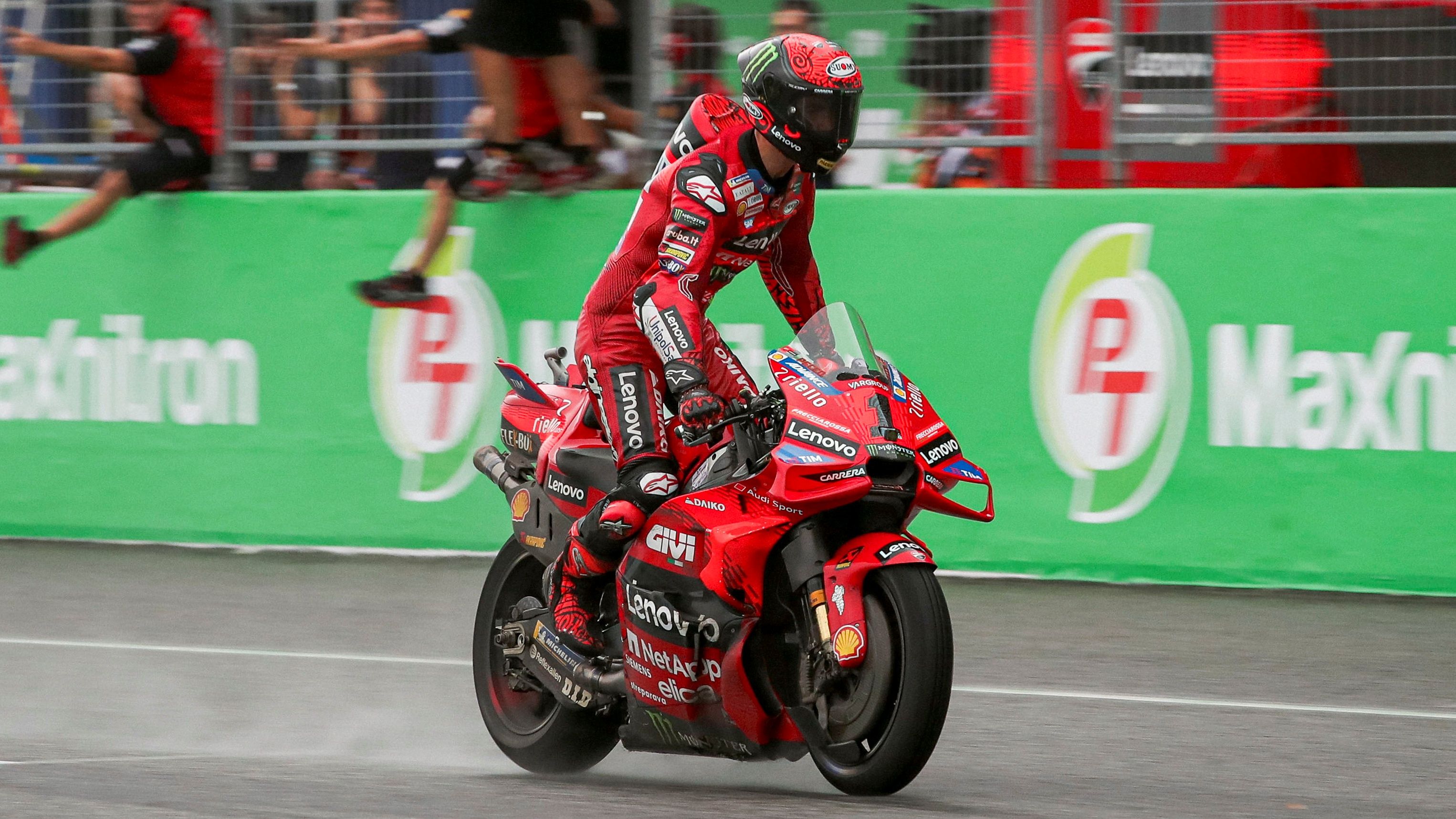 Pecco Bagnaia logró en Tailandia su novena victoria de MotoGP 2024