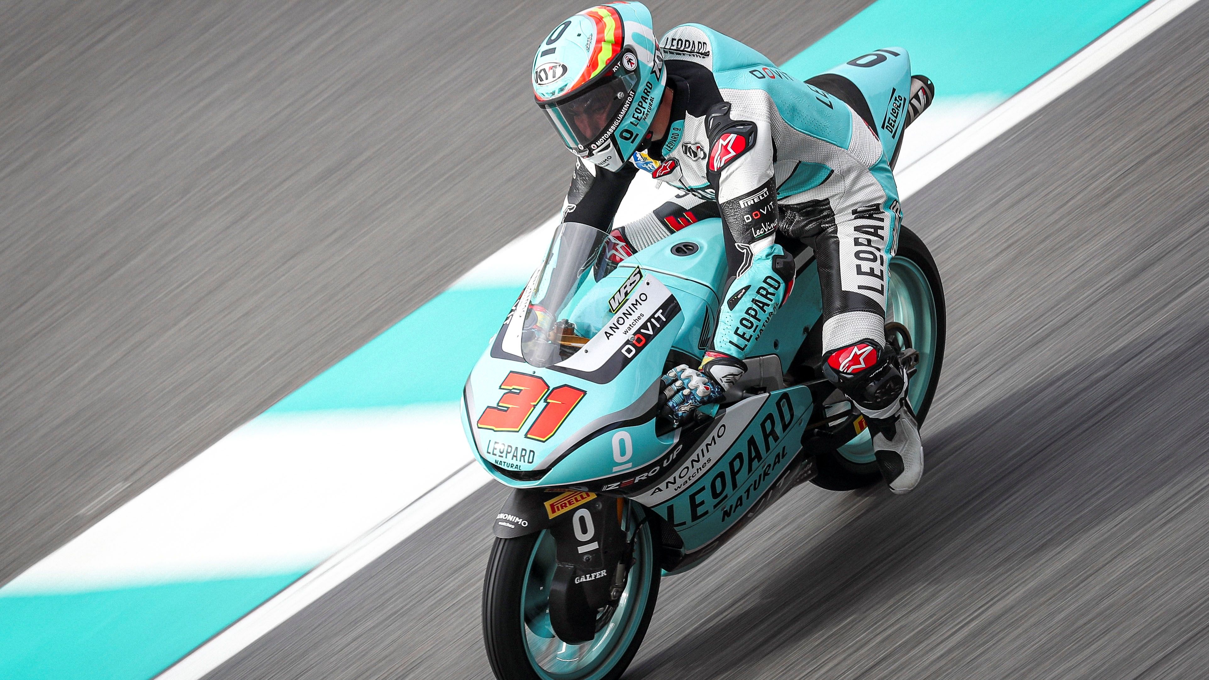 Adrían Fernández ha logrado en Malasia su primera pole en Moto3