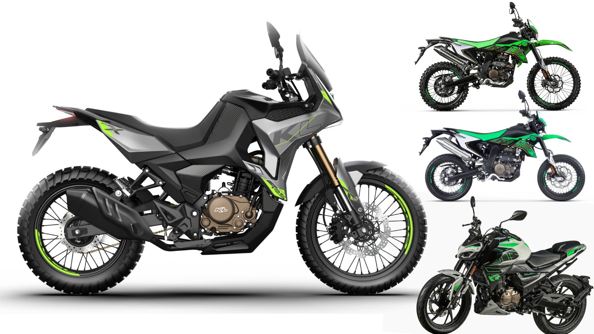 KL Motors presenta sus novedades de 125 para 2025, con la Duel X, la Duel y las KXE Enduro y Motard