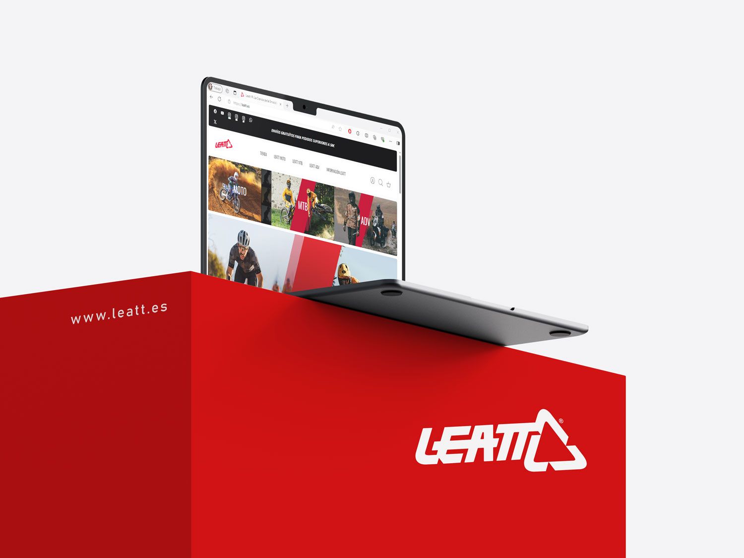 Leatt lanza en España su nueva tienda oficial online leatt.es