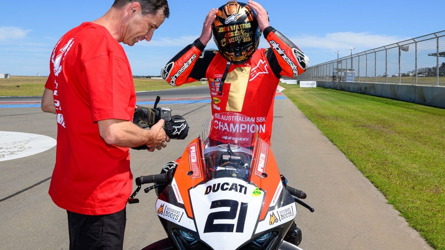 Josh Waters es el campeón del Australian Superbike 2024