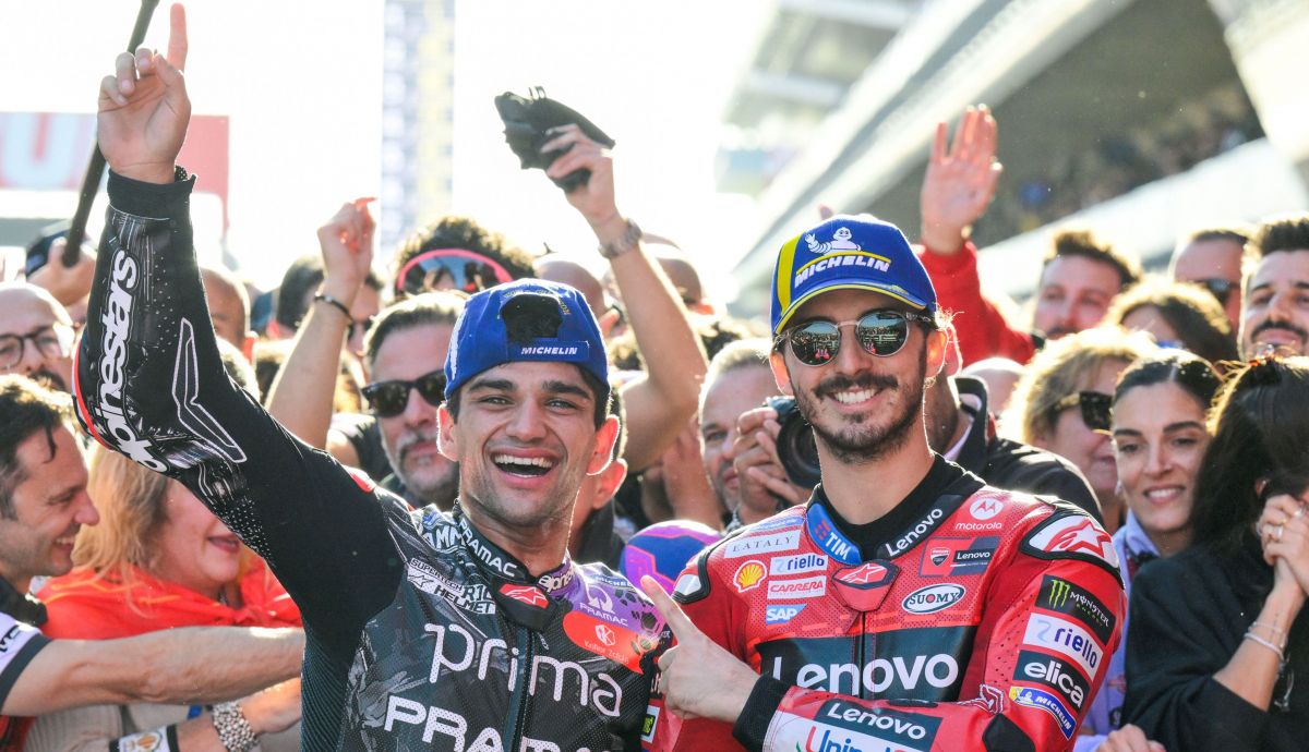 Jorge Martín se corona campeón en la undécima victoria de Pecco Bagnaia en MotoGP 2024 Jorge Martín se corona campeón en la undécima victoria de Pecco Bagnaia en MotoGP 2024