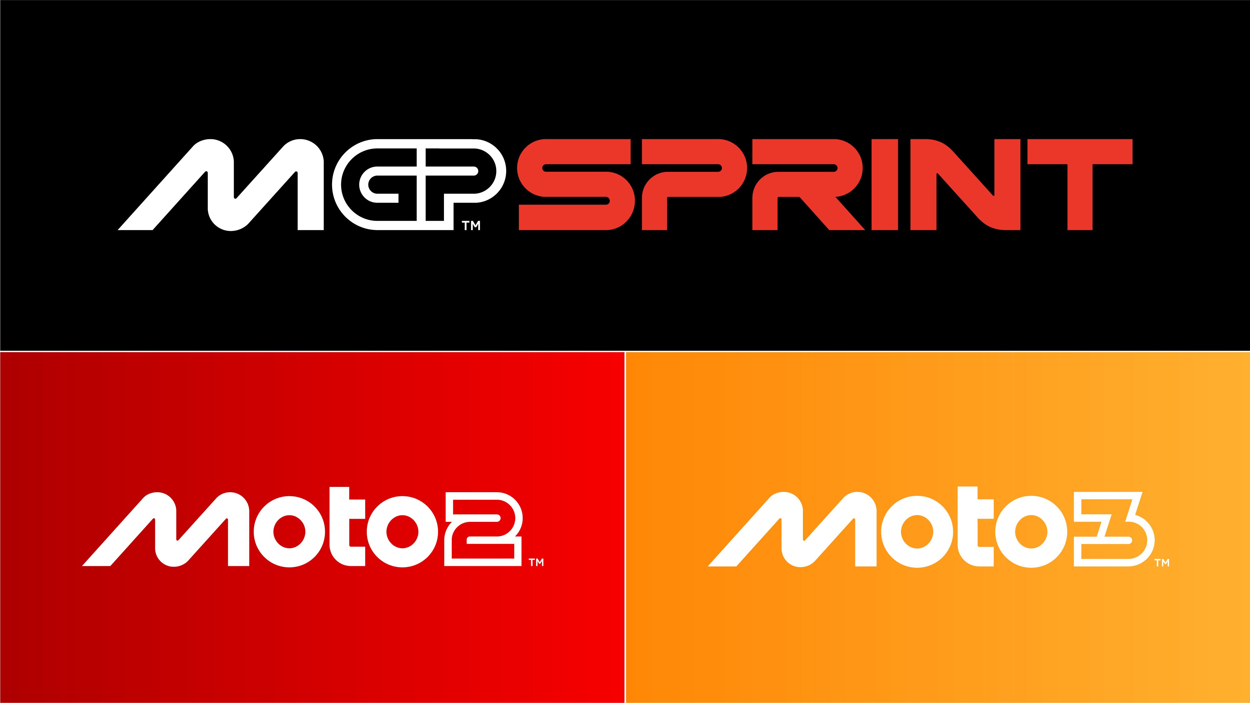 MGPSprint Moto2 Moto3 Logos Colour Background